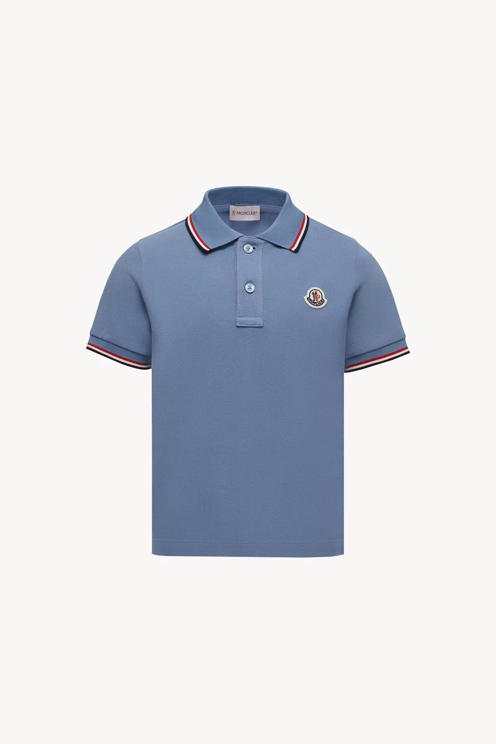 Tricolor-Trimmed Cotton Piquet Polo Shirt