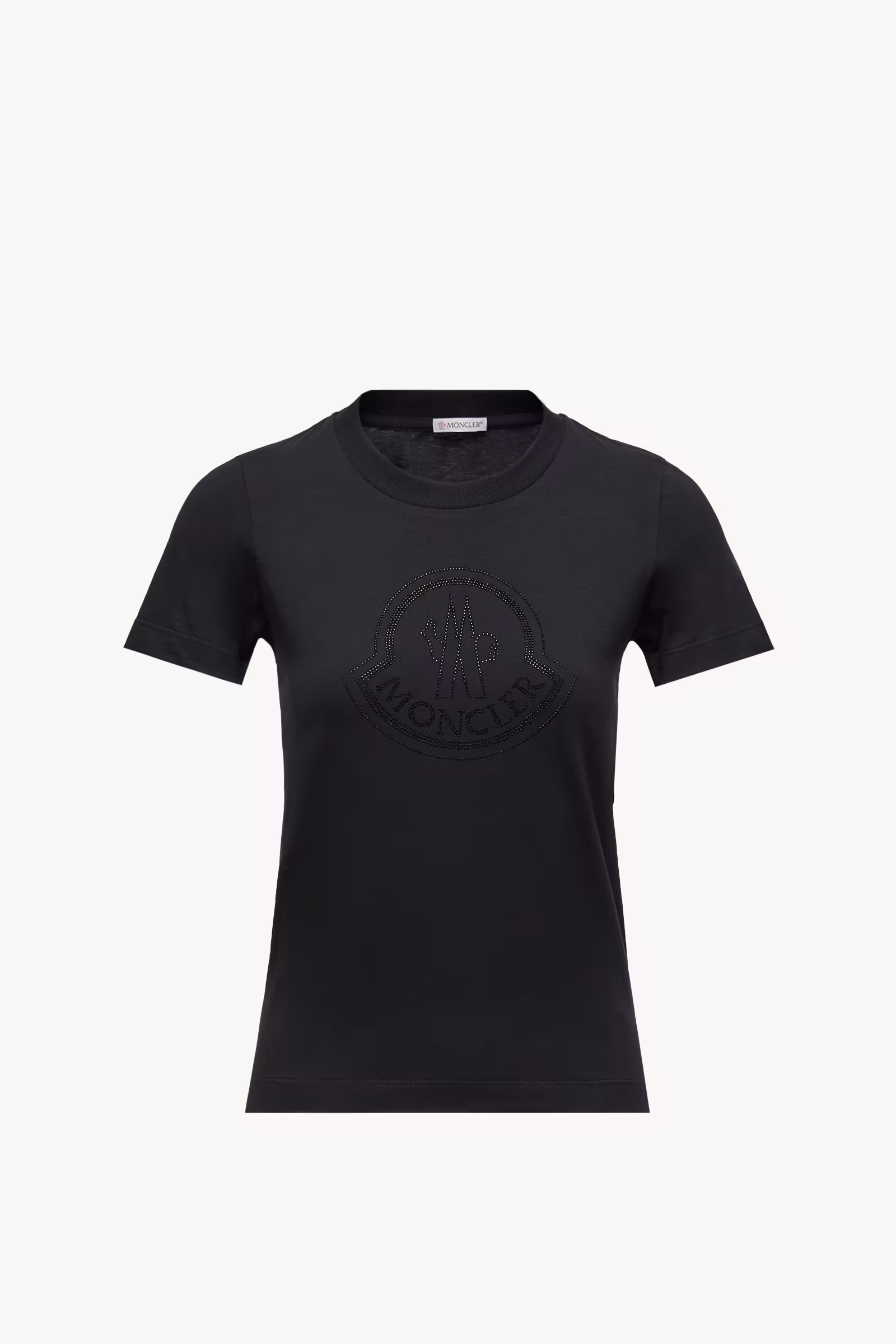 Crystal Logo Cotton T-Shirt