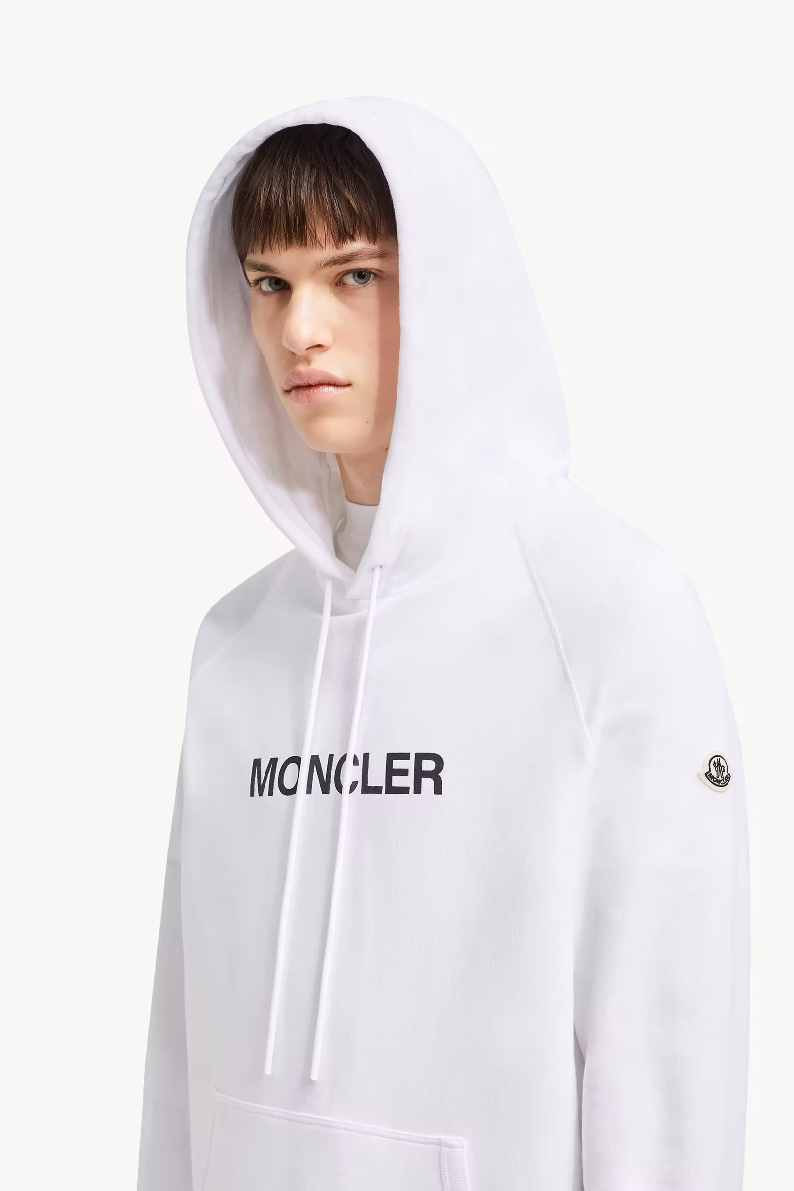 Moncler x FRGMT Cartoon Logo Cotton Hoodie