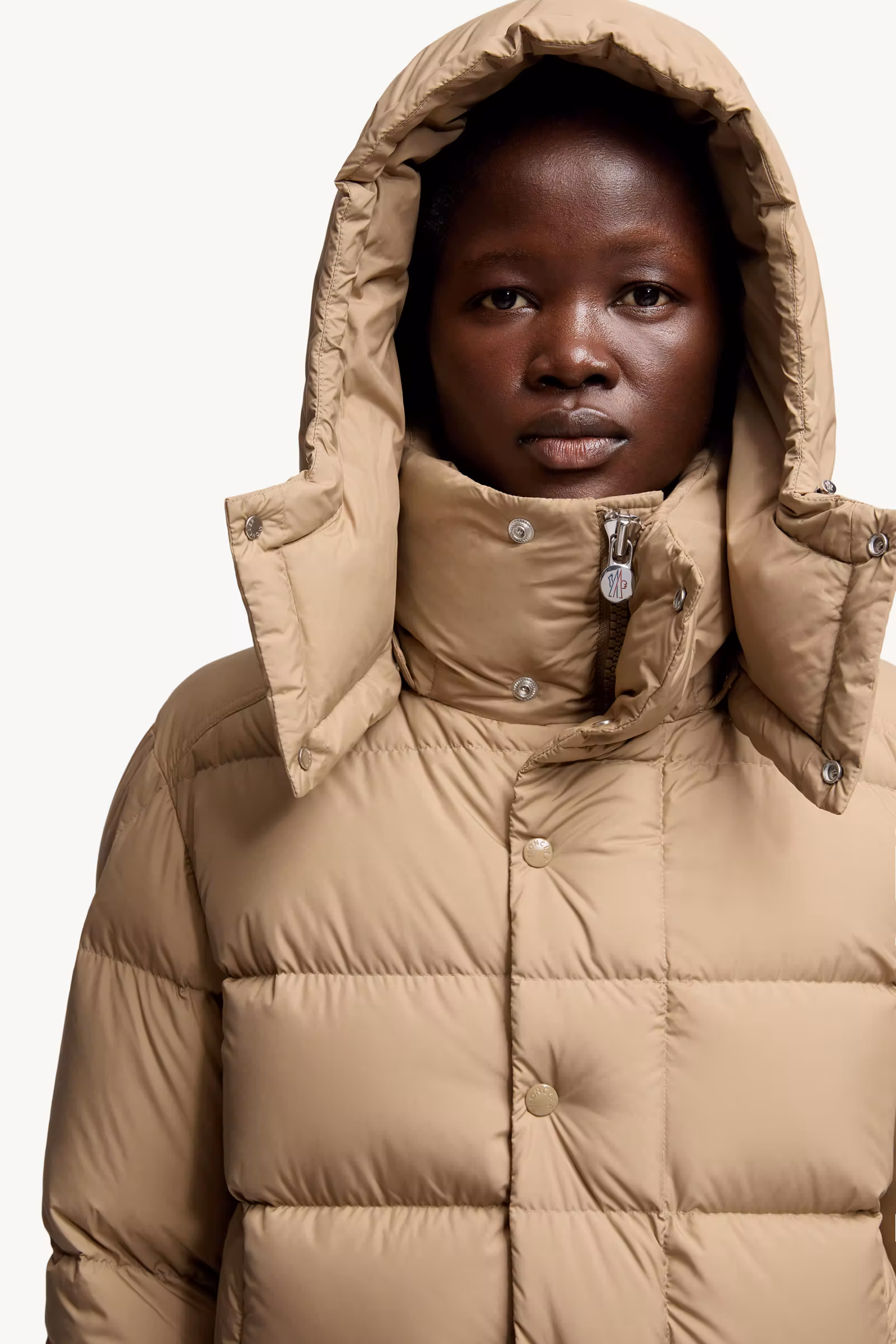 Moncler Maya 70 Hooded Short Down Jacket
