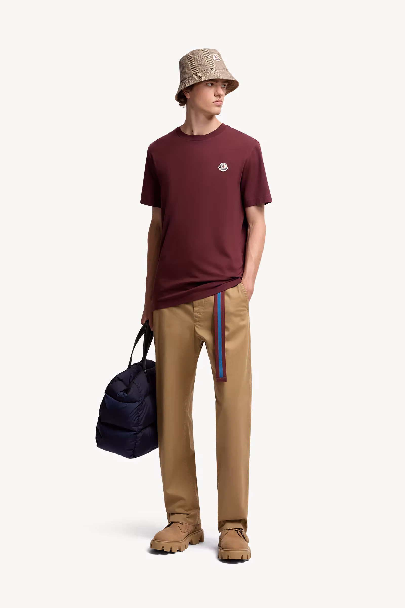 Logo Patch Cotton T-Shirt (Pack of Three)