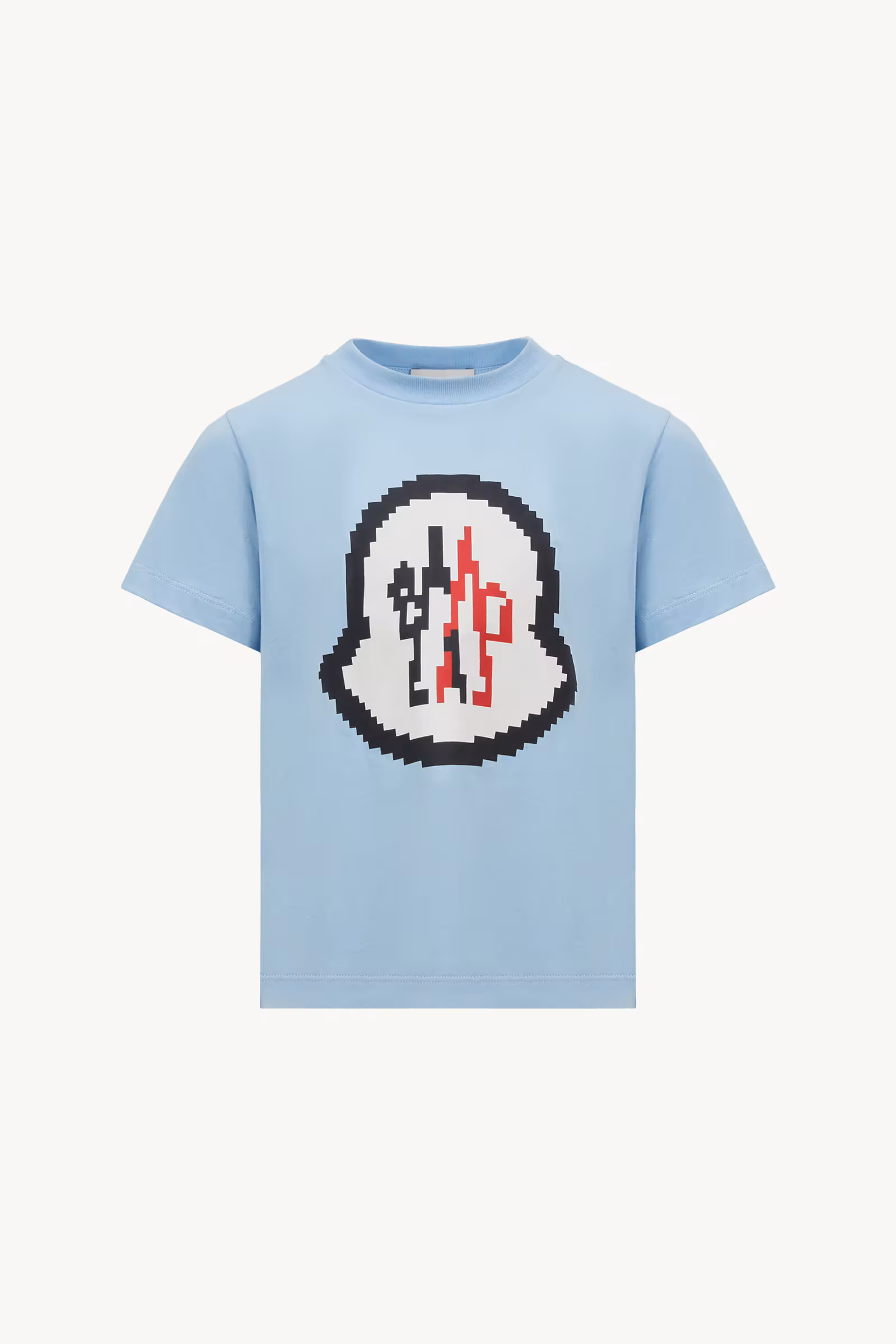 Pixel Logo Cotton T-Shirt