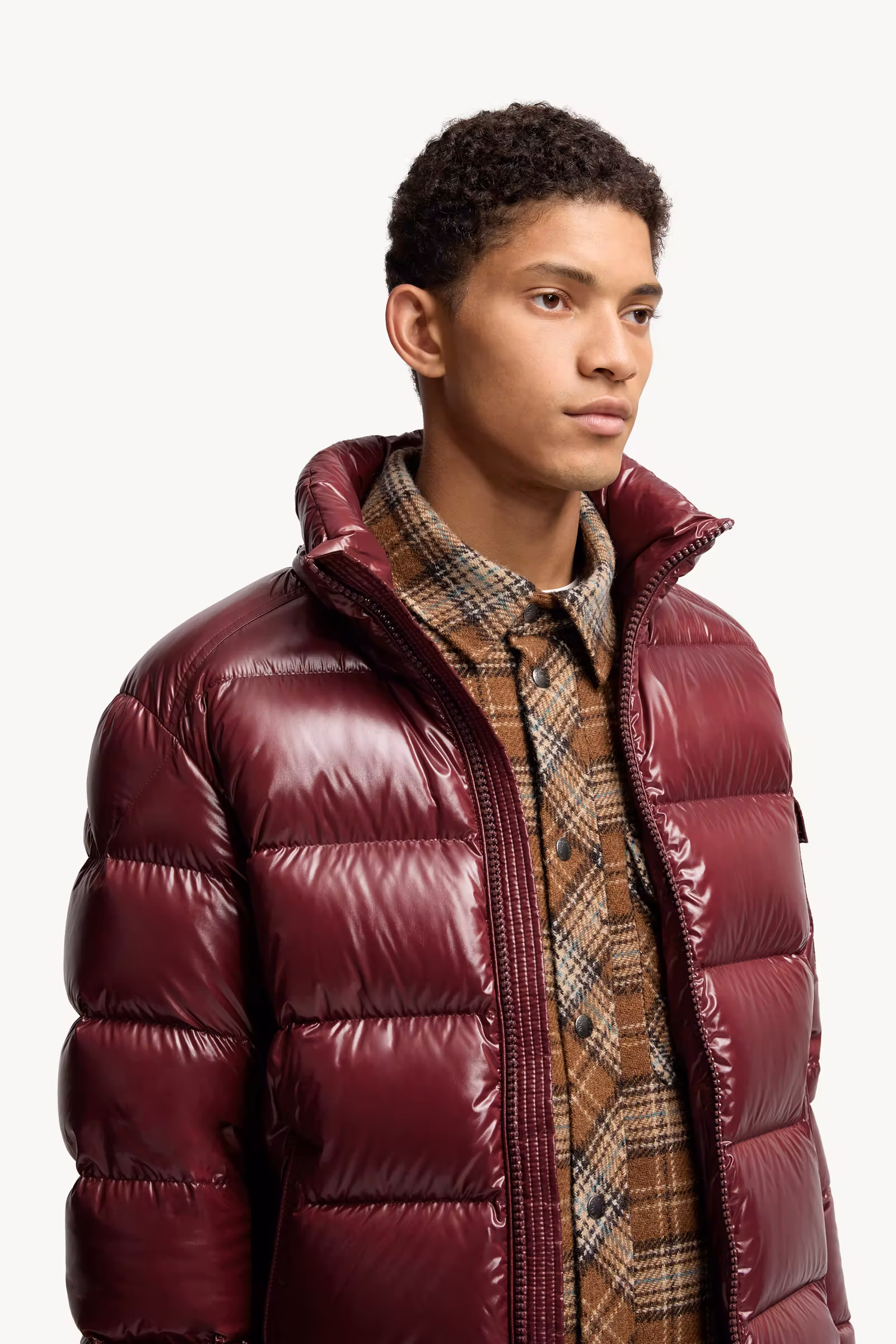Moncler Maya Hooded Short Down Jacket