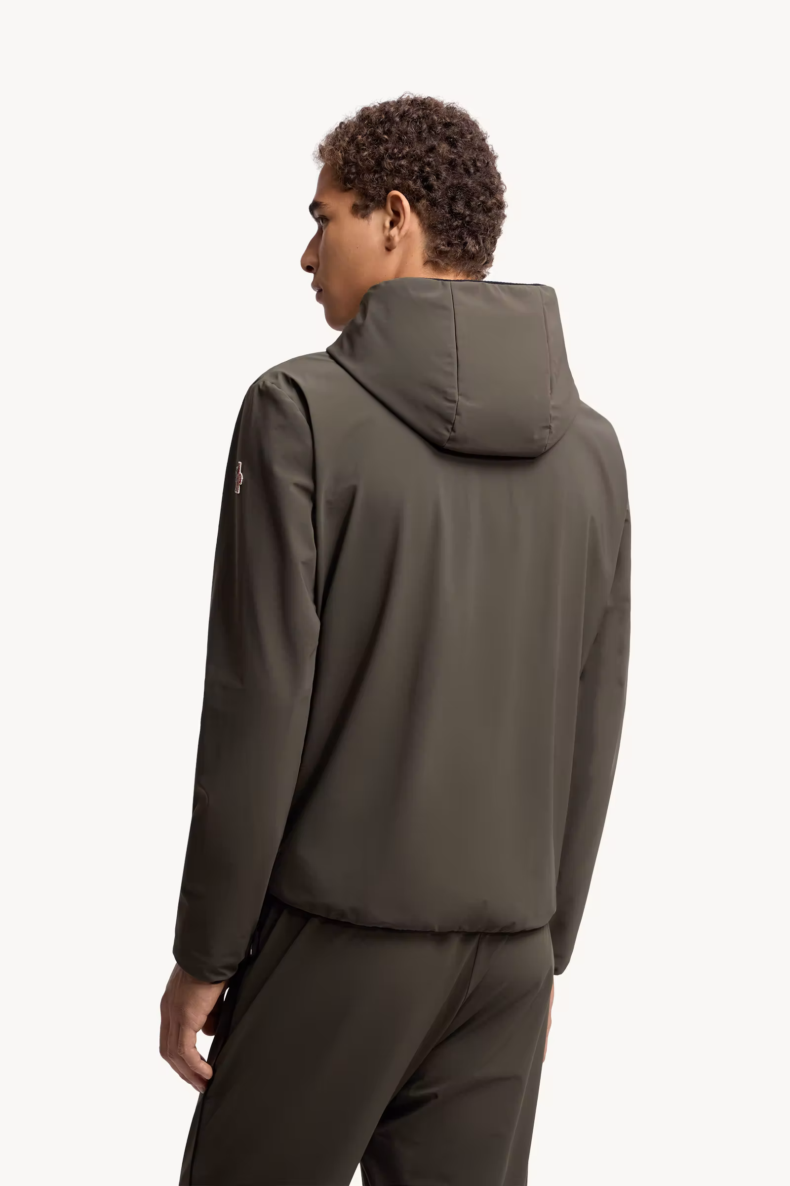 Padded Zip-Up Sweatshirt
