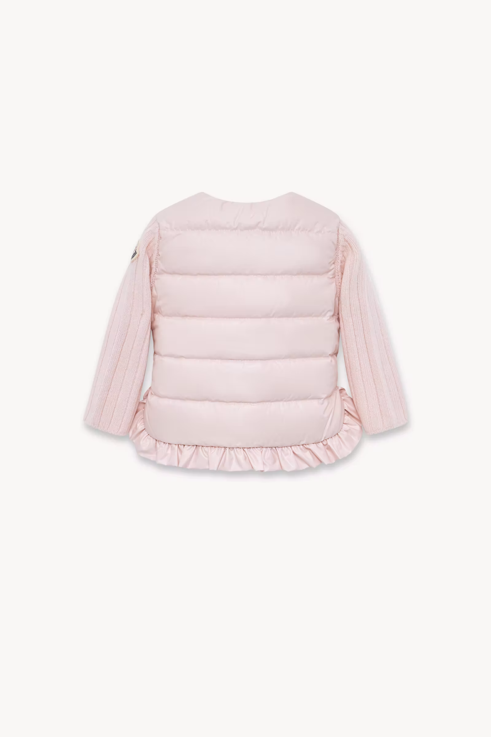 Padded Cashmere & Wool Zip-Up Cardigan