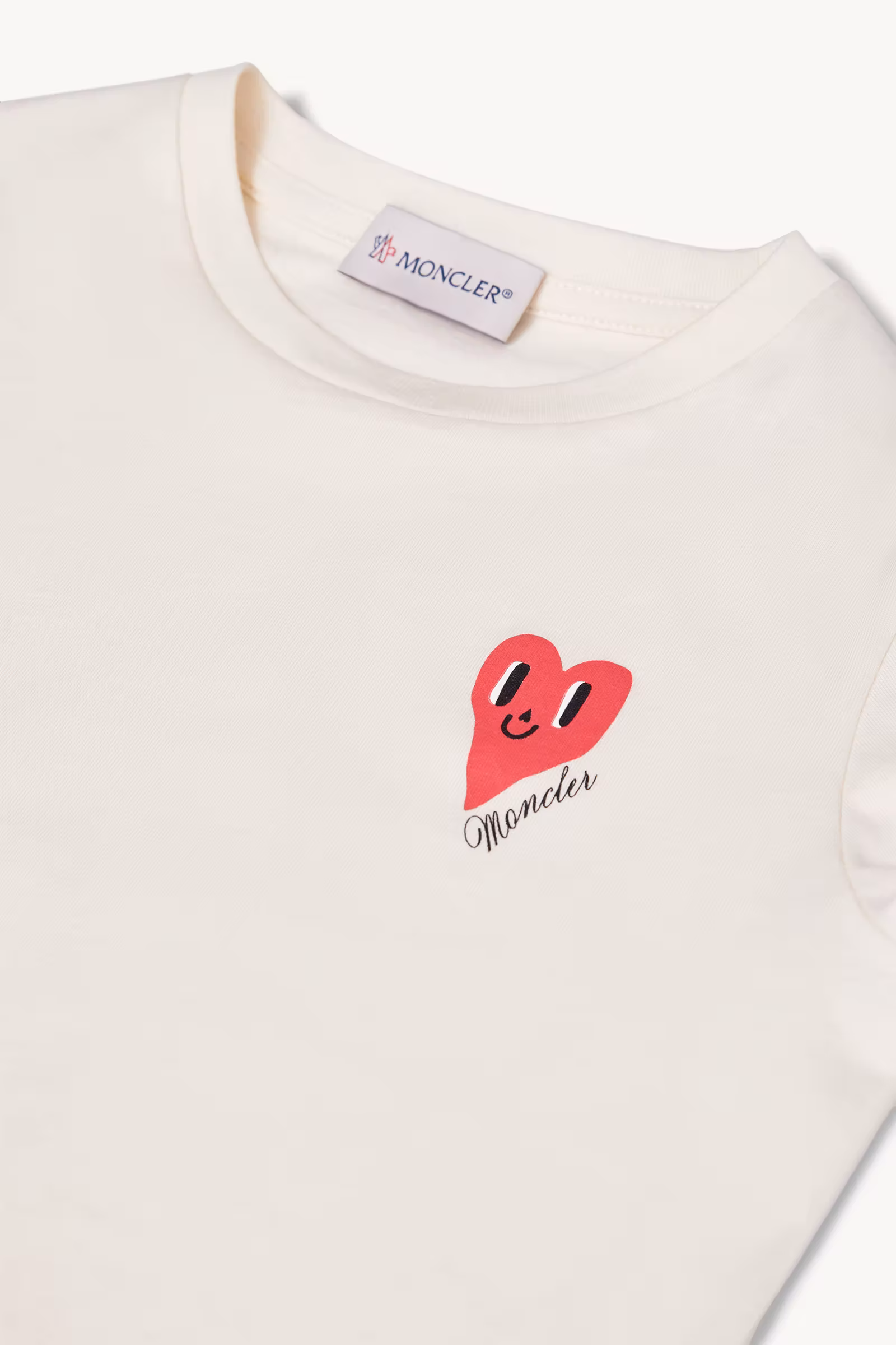 Heart Logo Cotton T-Shirt