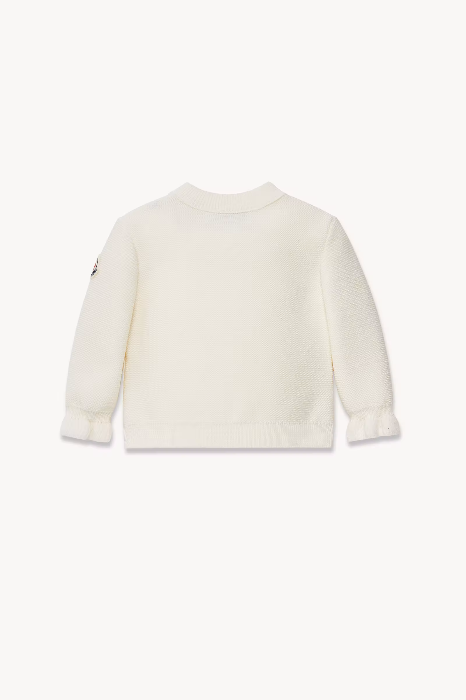 Padded Wool Zip-Up Cardigan