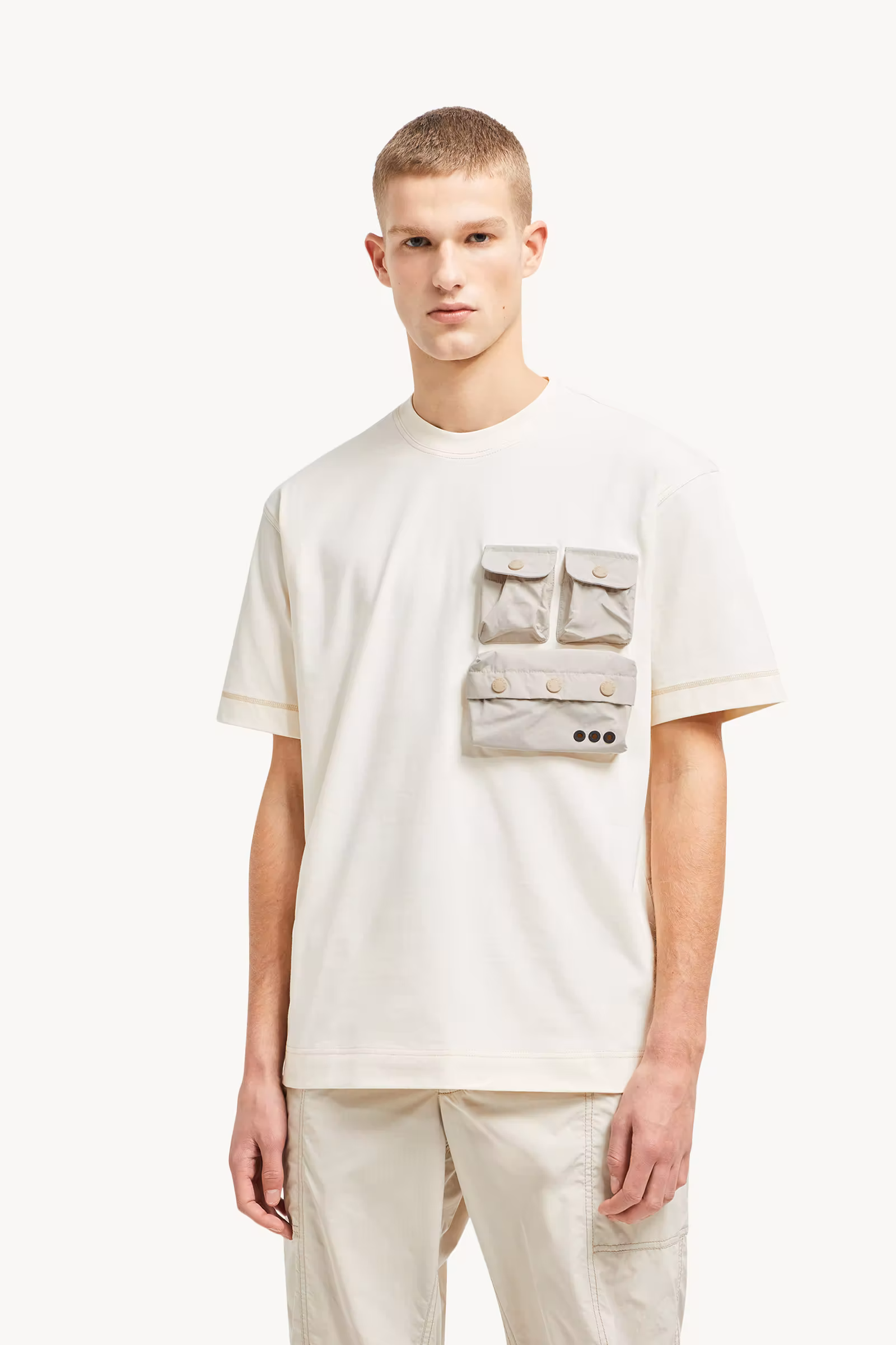 Cotton T-shirt with Pockets