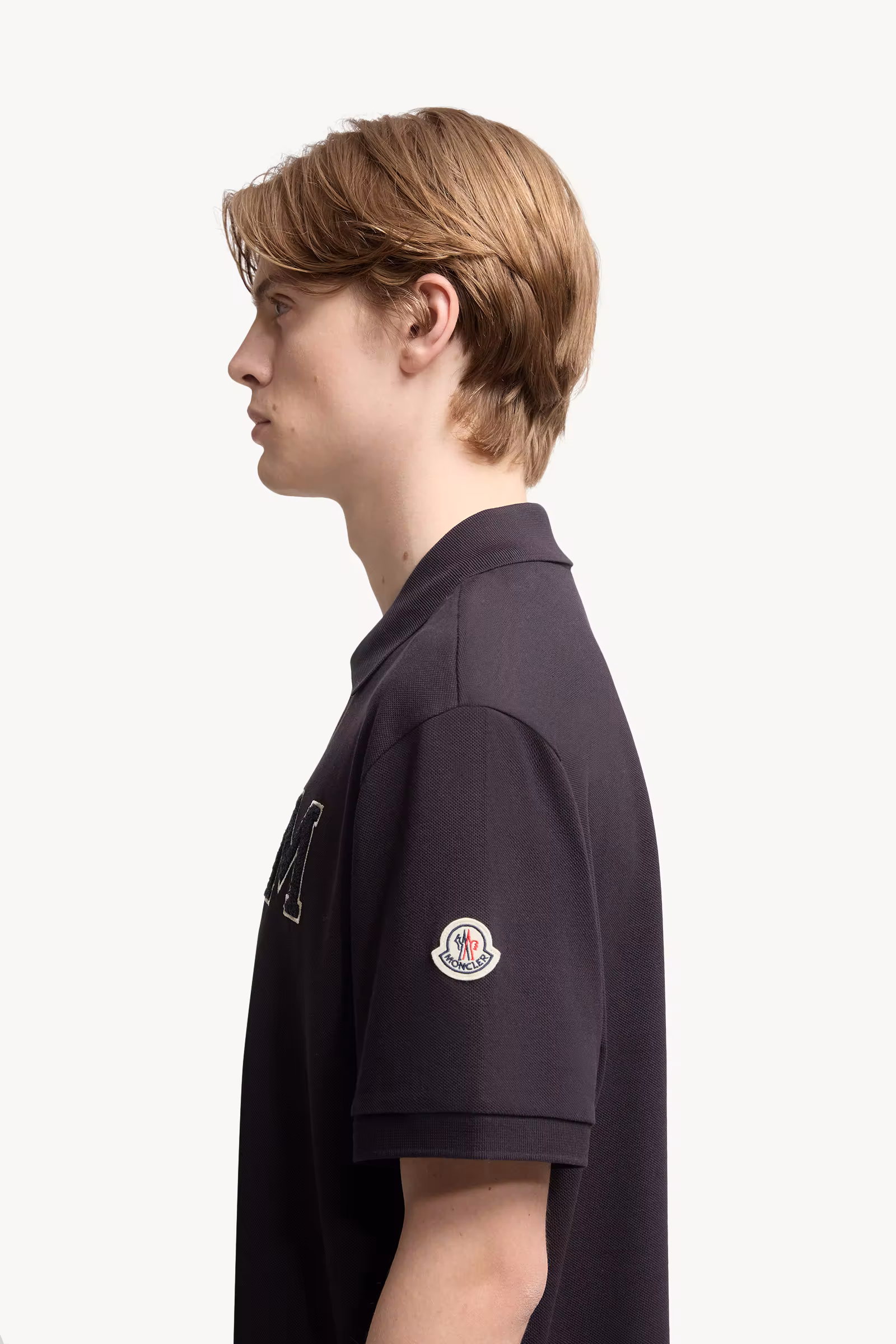 Monogram Cotton Piquet Polo Shirt