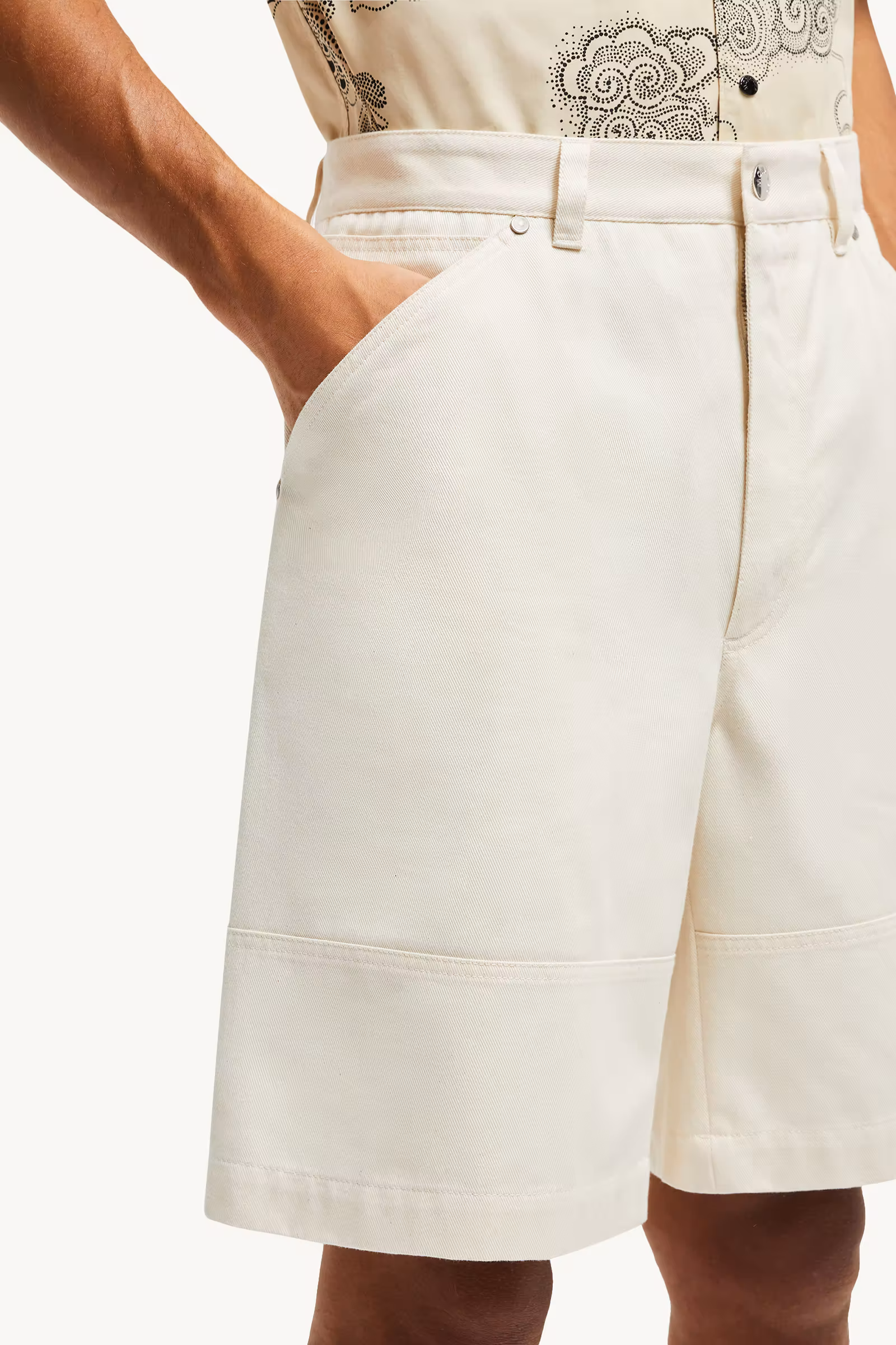Cotton Bermuda Shorts