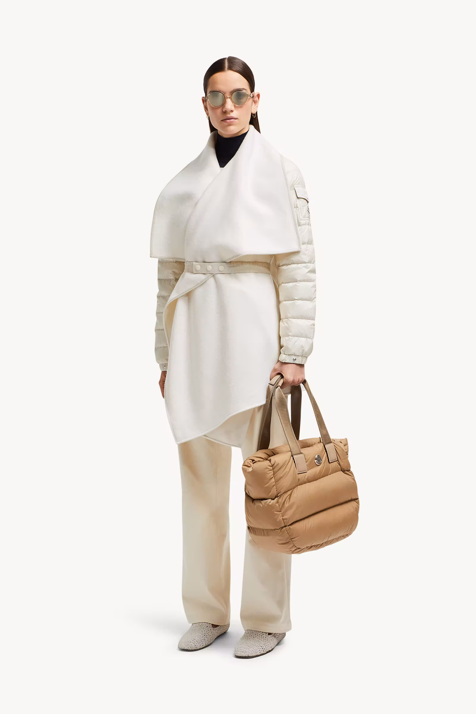 Padded Wool Felt Cape