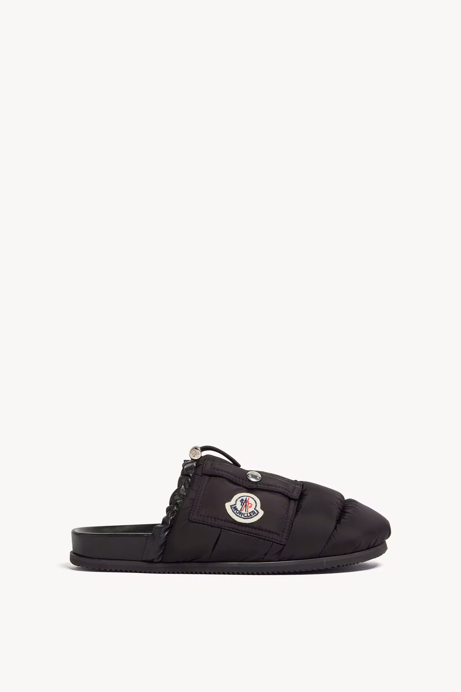 Mon Pocket Padded Leather Mules