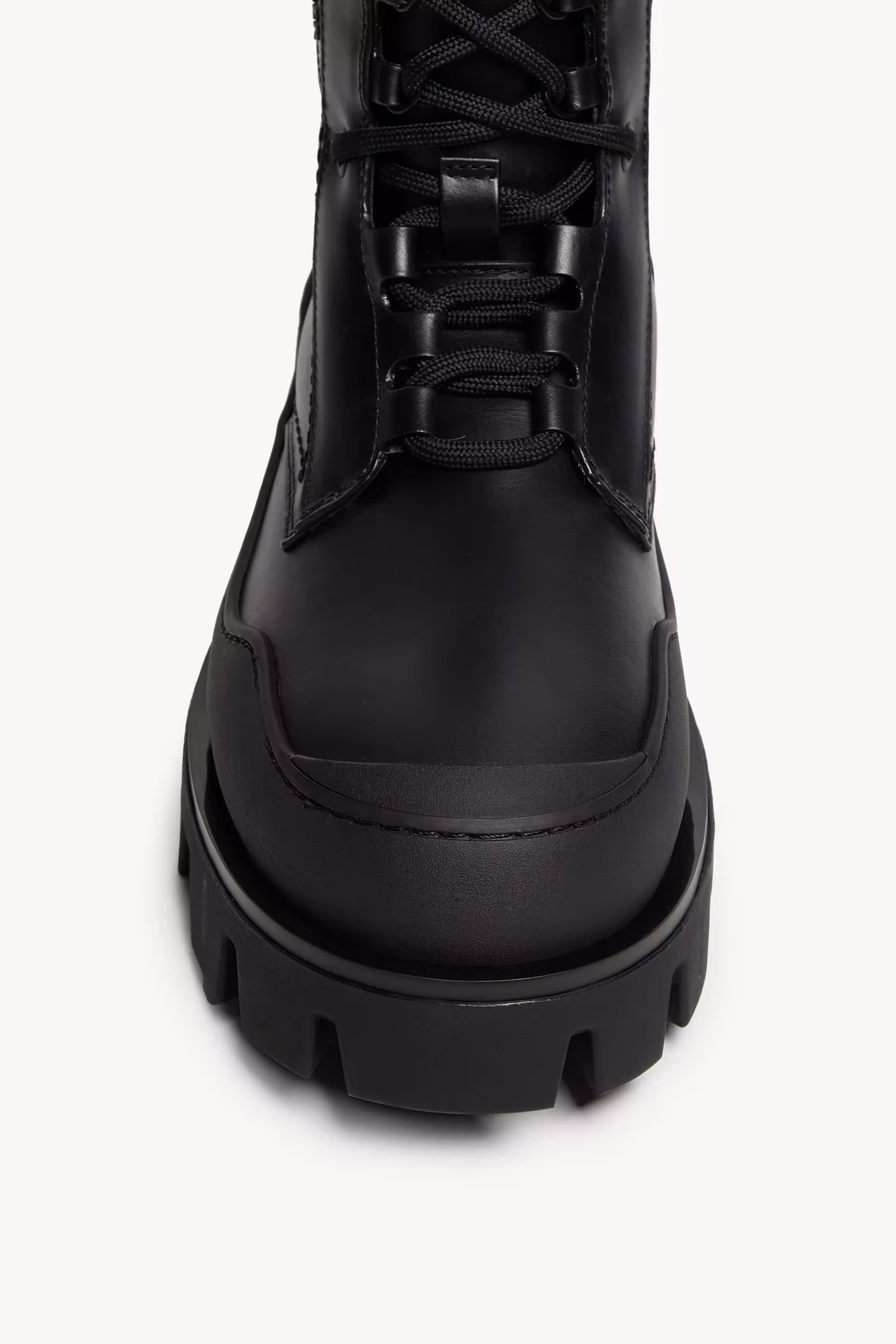 Peak Path Leather Lace-Up Boots