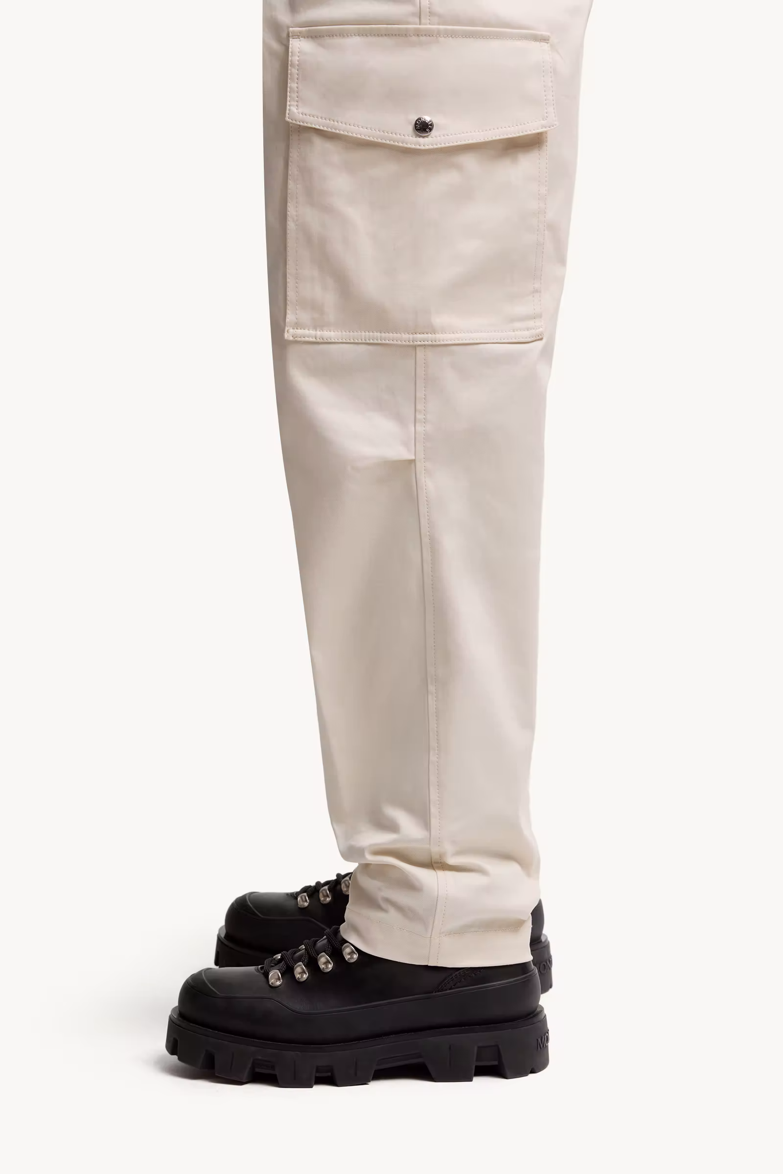 Cotton Gabardine Cargo Pants