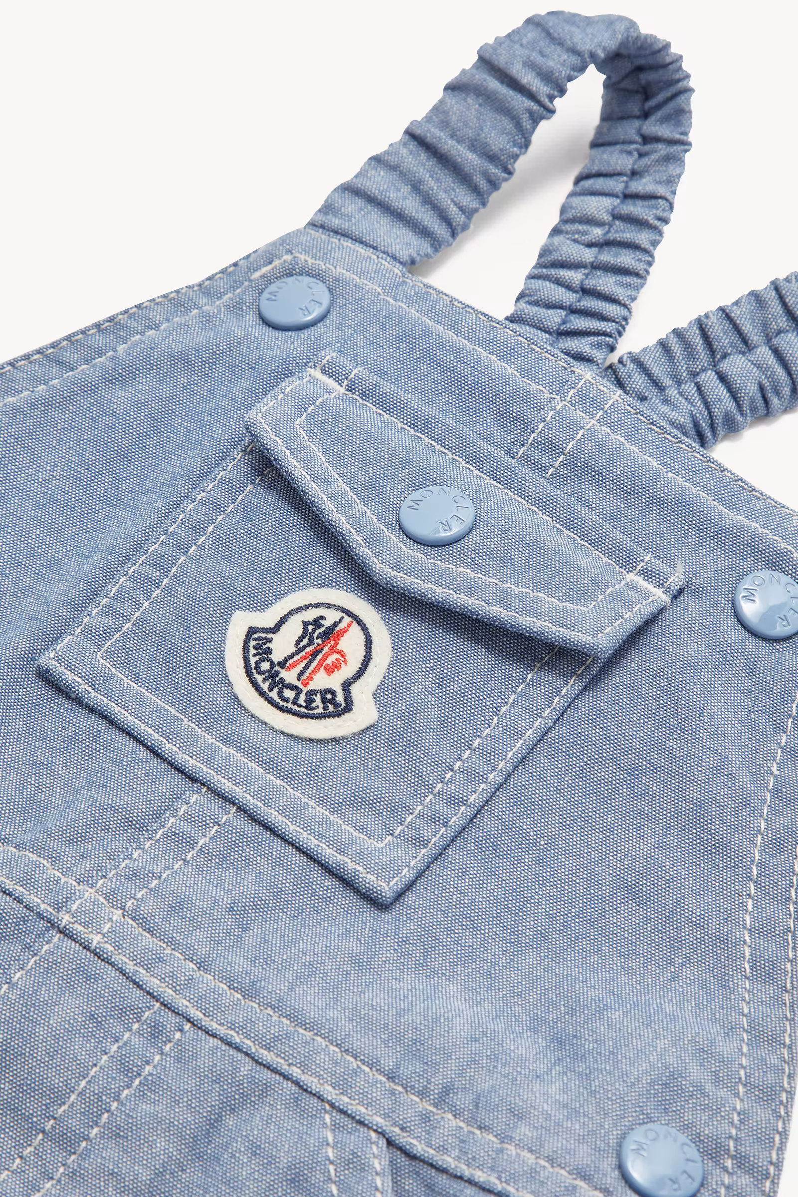 Cotton Chambray Overalls