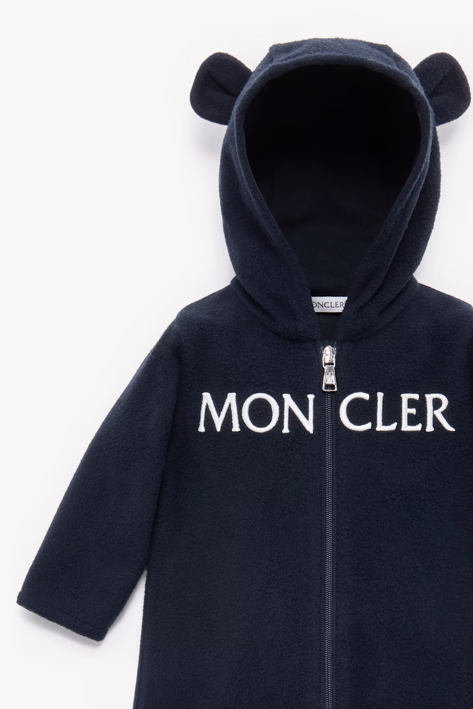 Hooded Fleece Baby Grow