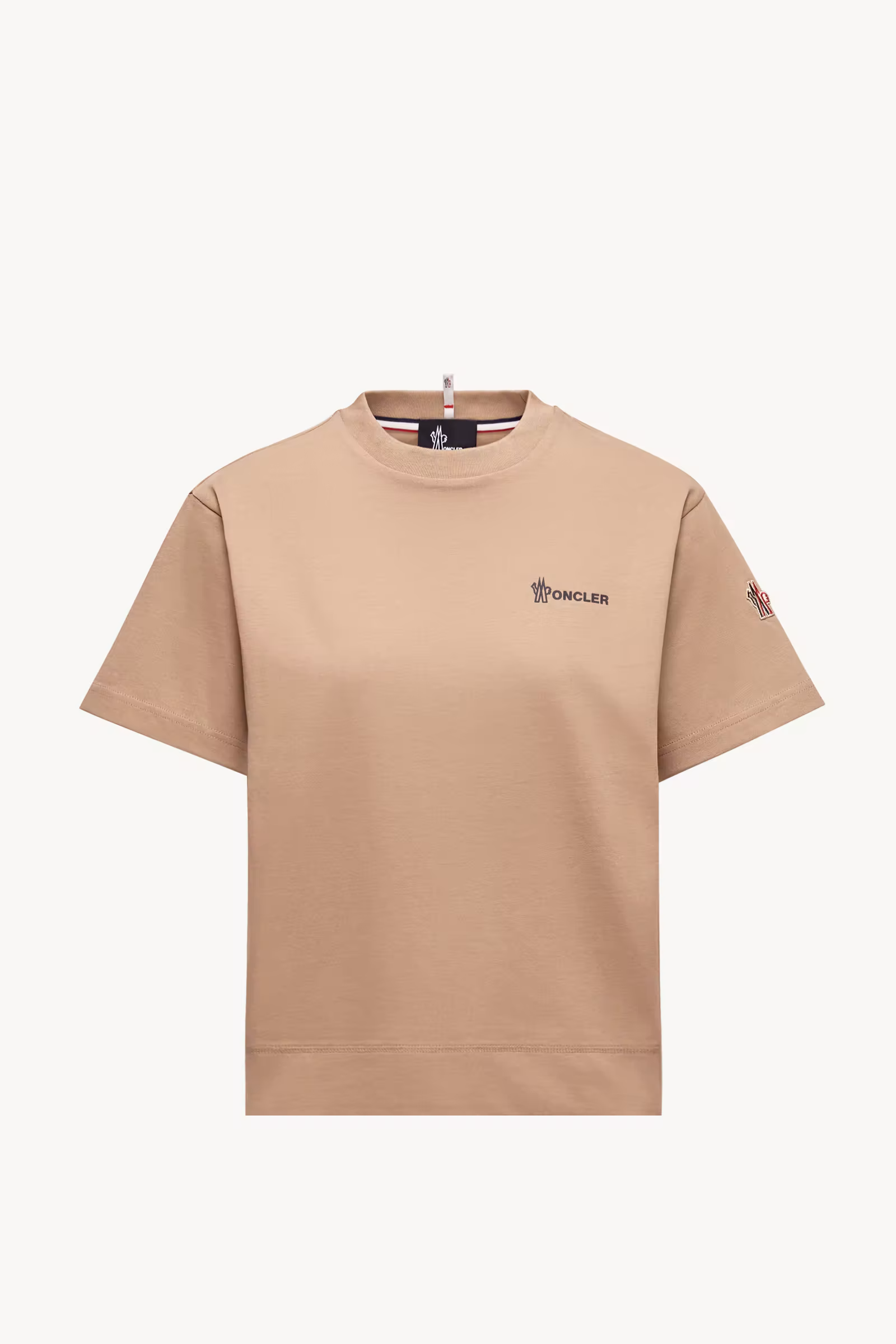 Embossed Logo Cotton T-Shirt