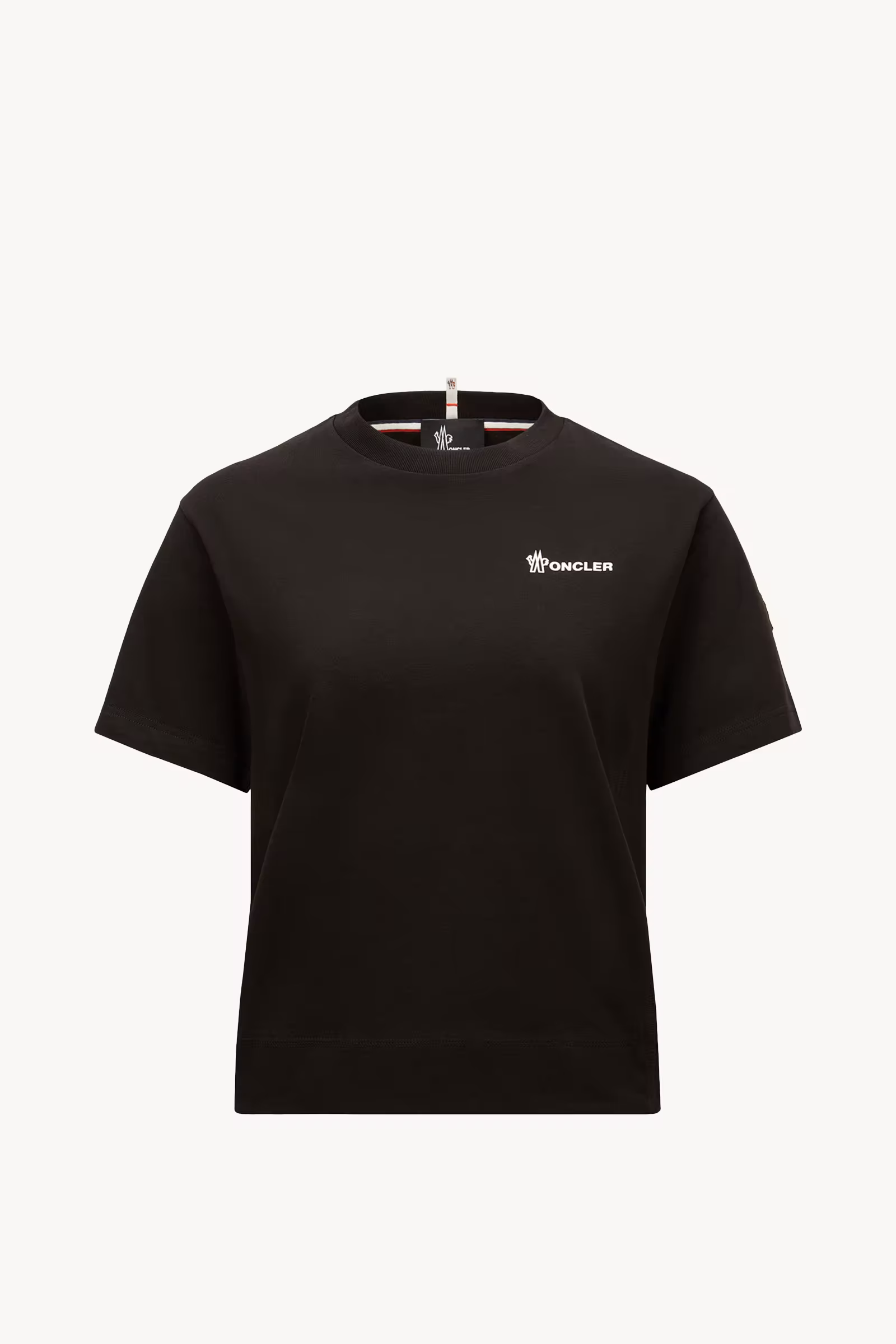 Embossed Logo Cotton T-Shirt