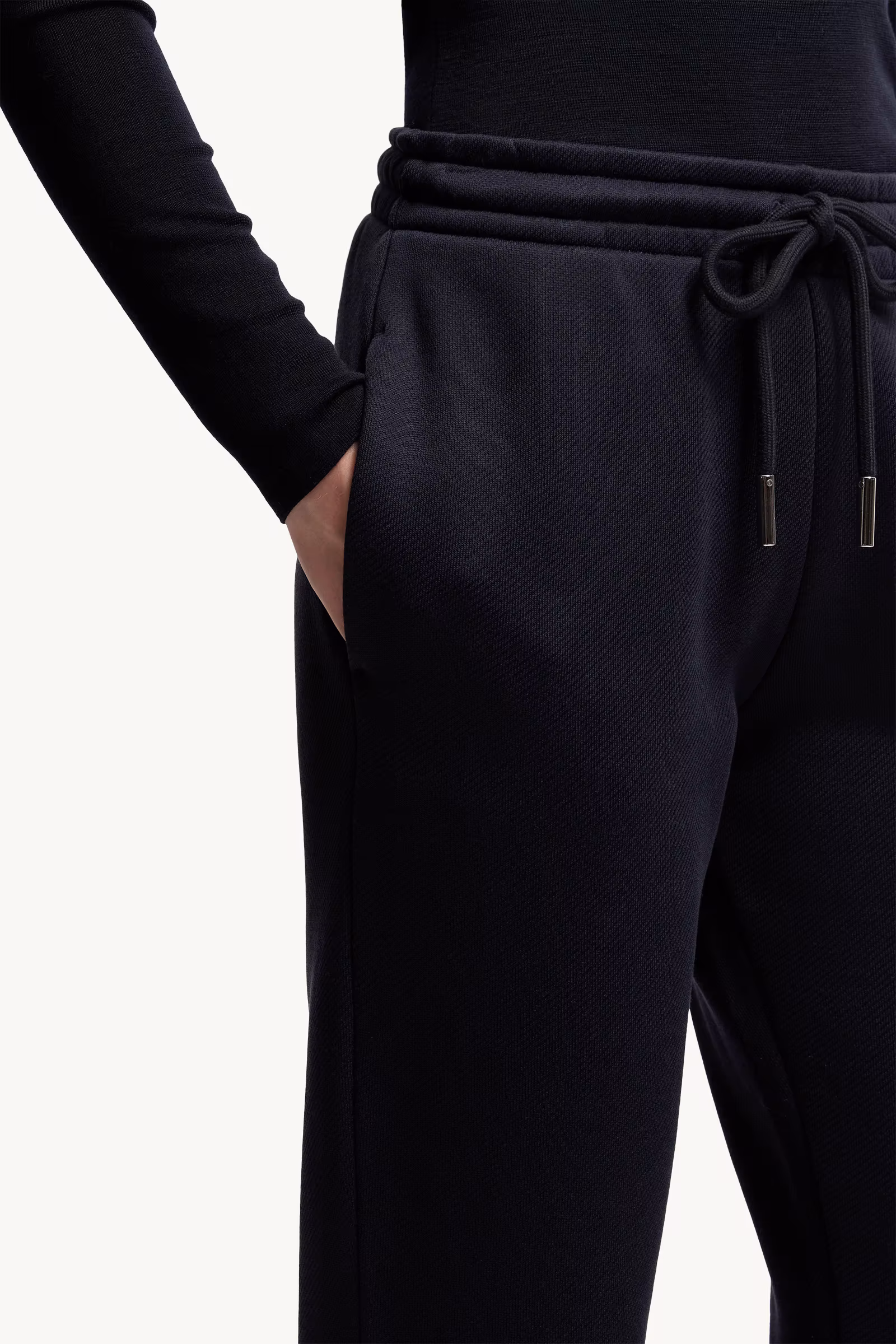 Logo Patch Cotton Sweatpants