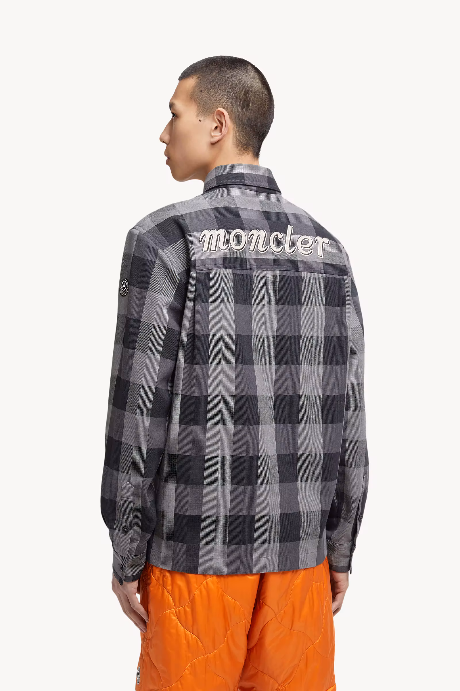 Moncler x Mercedes-Benz by NIGO Plaid Cotton Shirt