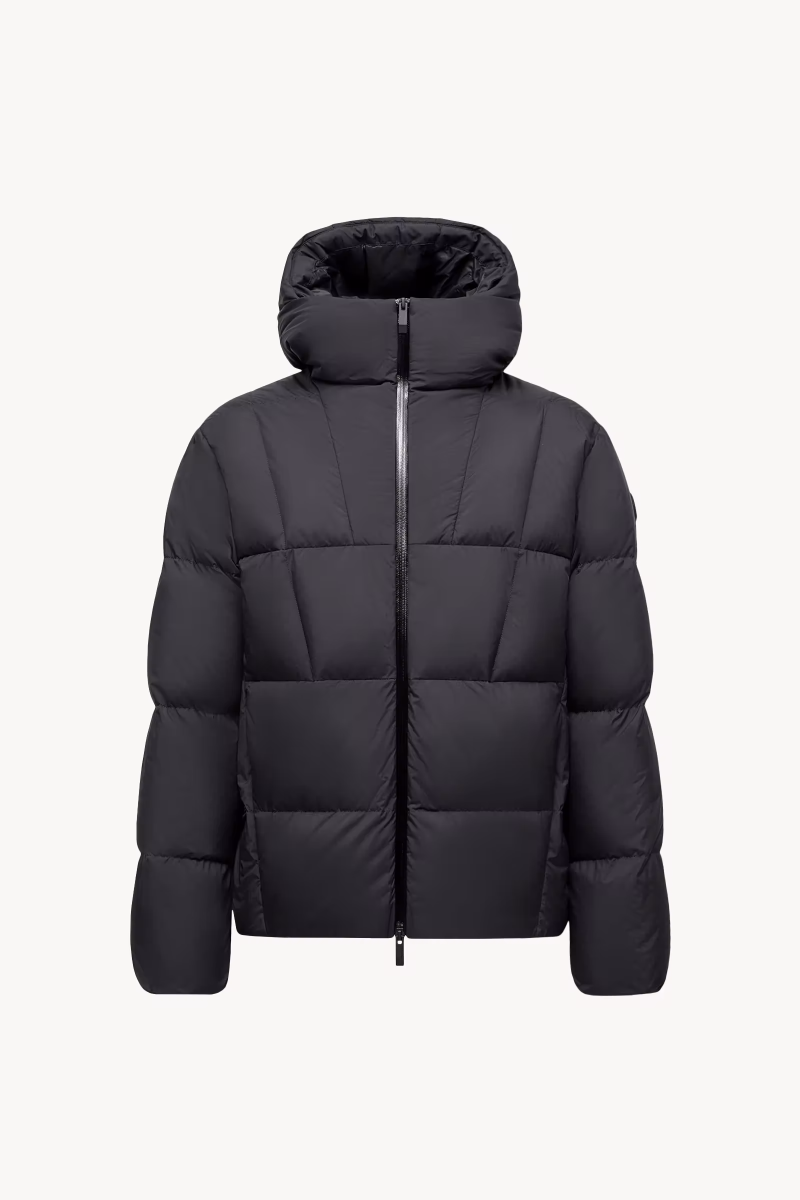 Fusain Hooded Short Down Jacket
