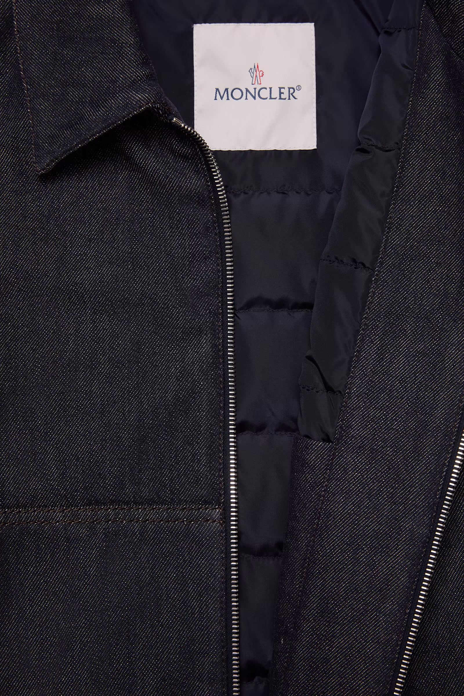 Ormoy Denim Down Shirt Jacket