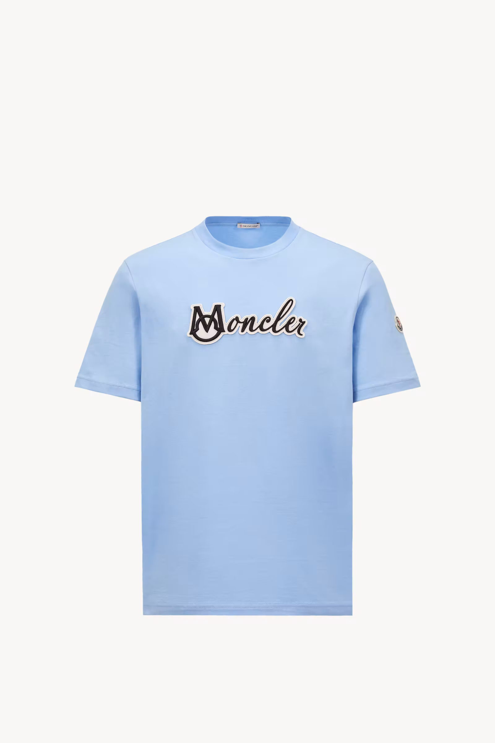 Embroidered Varsity Logo Cotton T-shirt