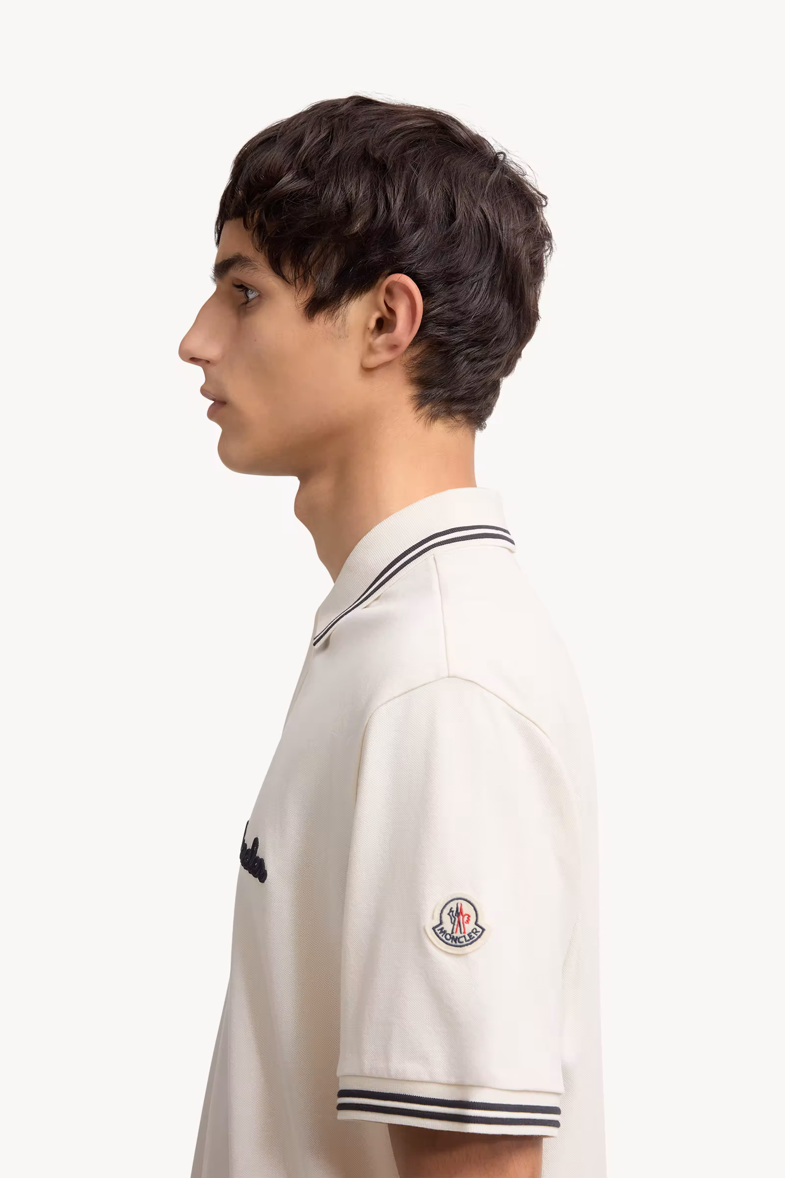 Embroidered Logo Cotton Piquet Polo Shirt