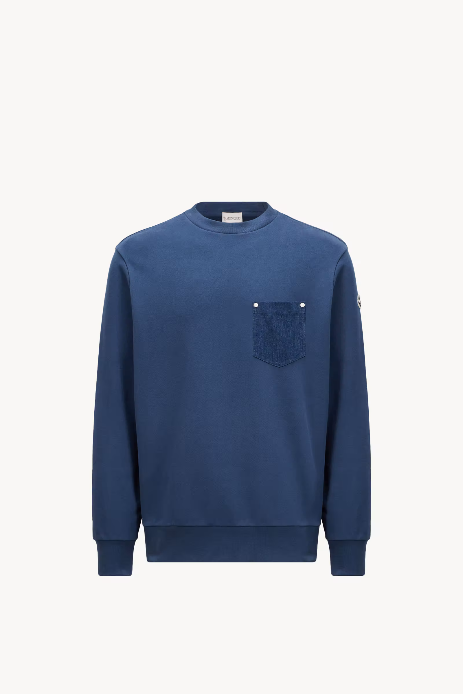 Cotton & Denim Sweatshirt