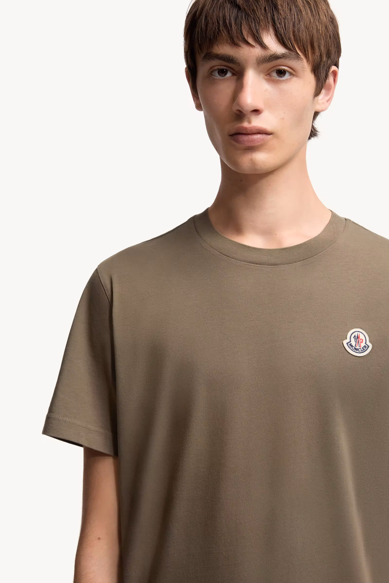 Logo Patch Cotton T-Shirt (Pack of Three)