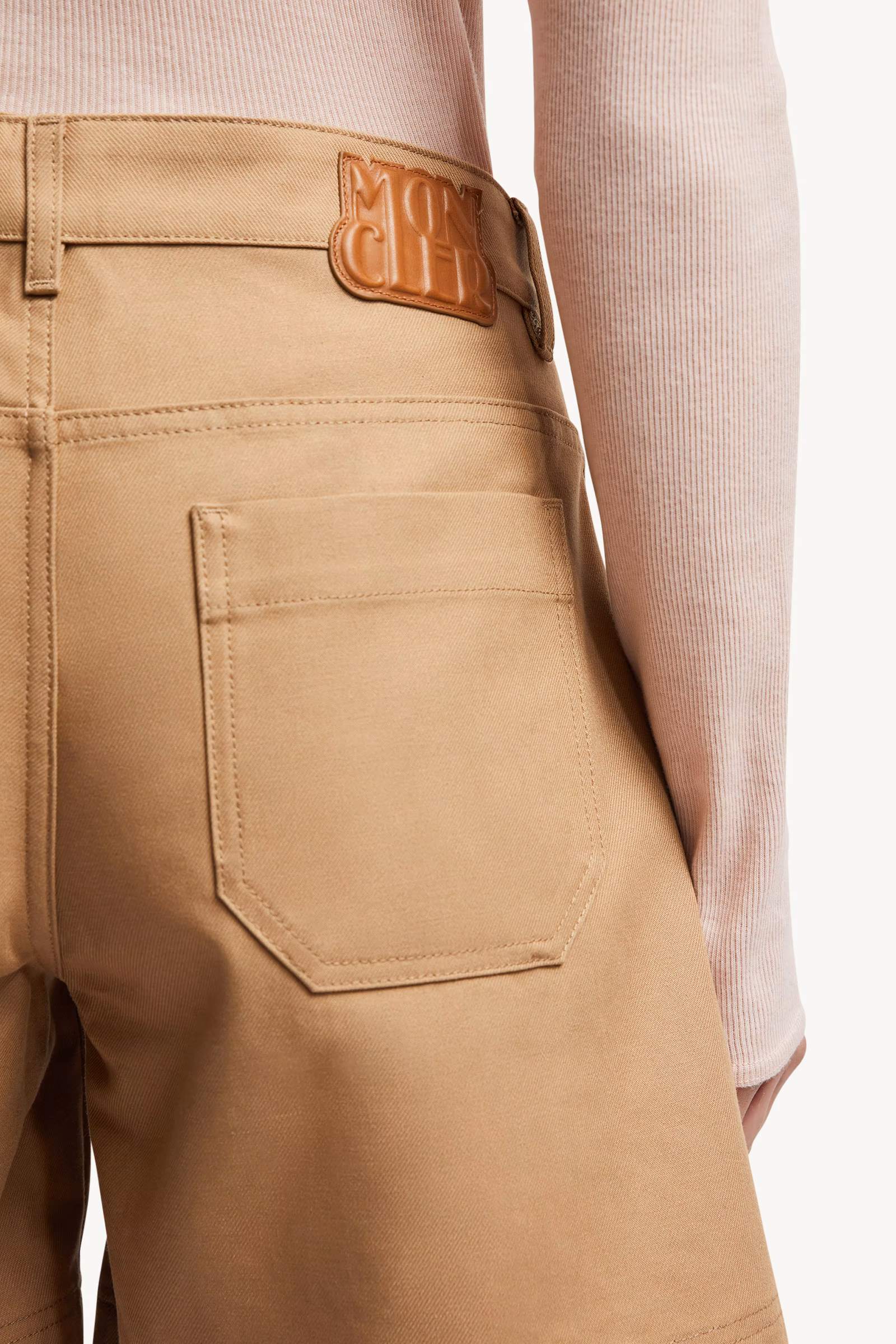 Cotton Gabardine Bermuda Shorts
