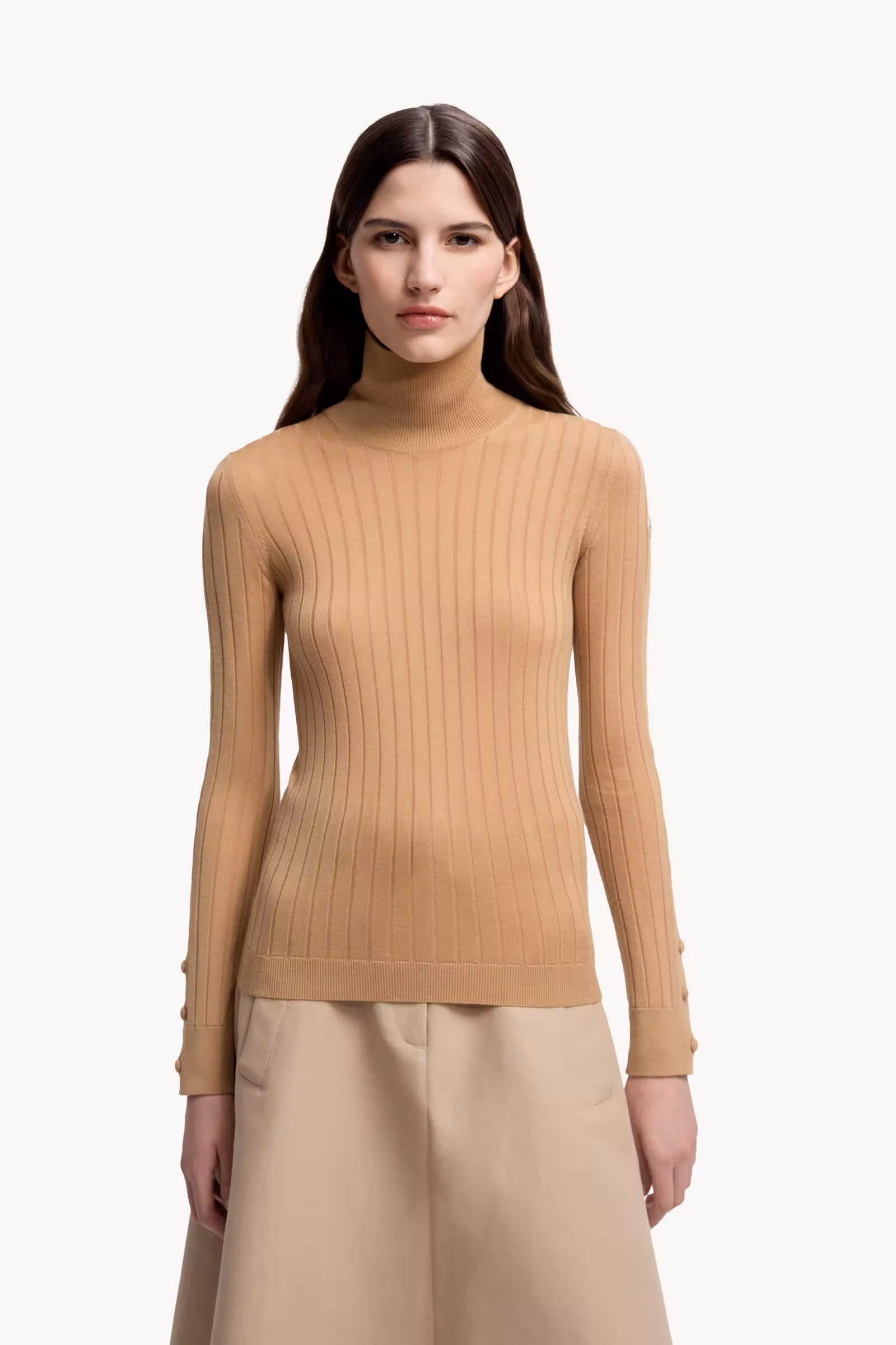 Wool & Cashmere Turtleneck Sweater
