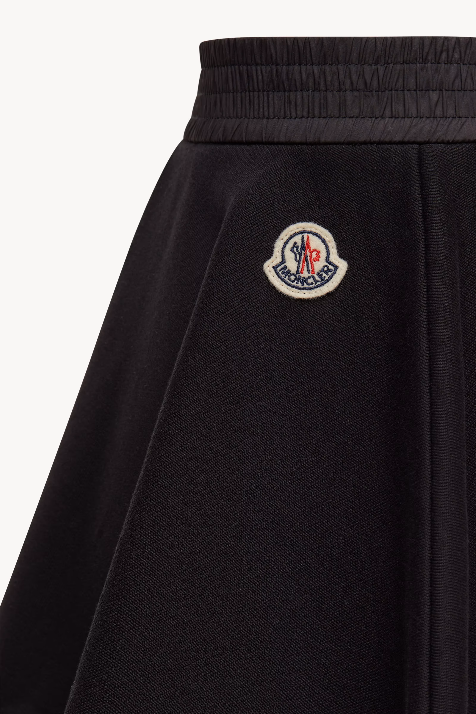 Flared Cotton Mini Skirt