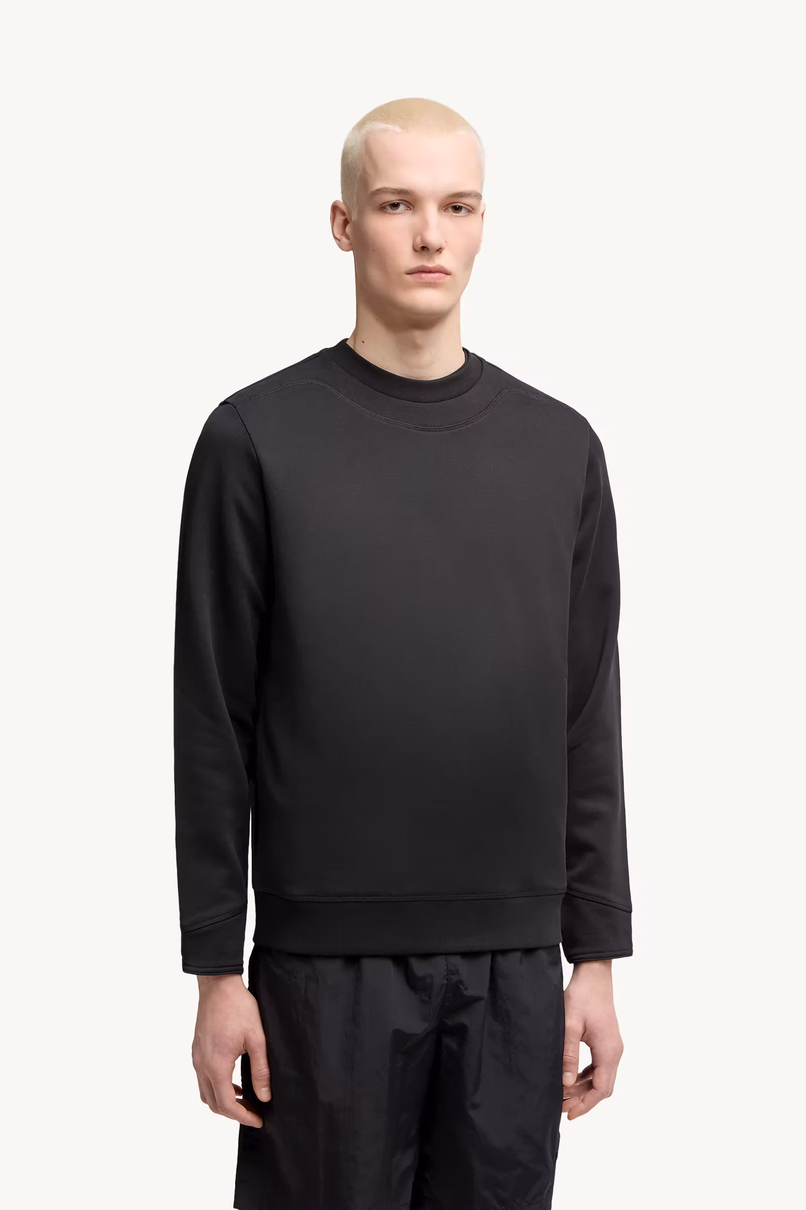 Logo Patch Cotton Sweatshirt