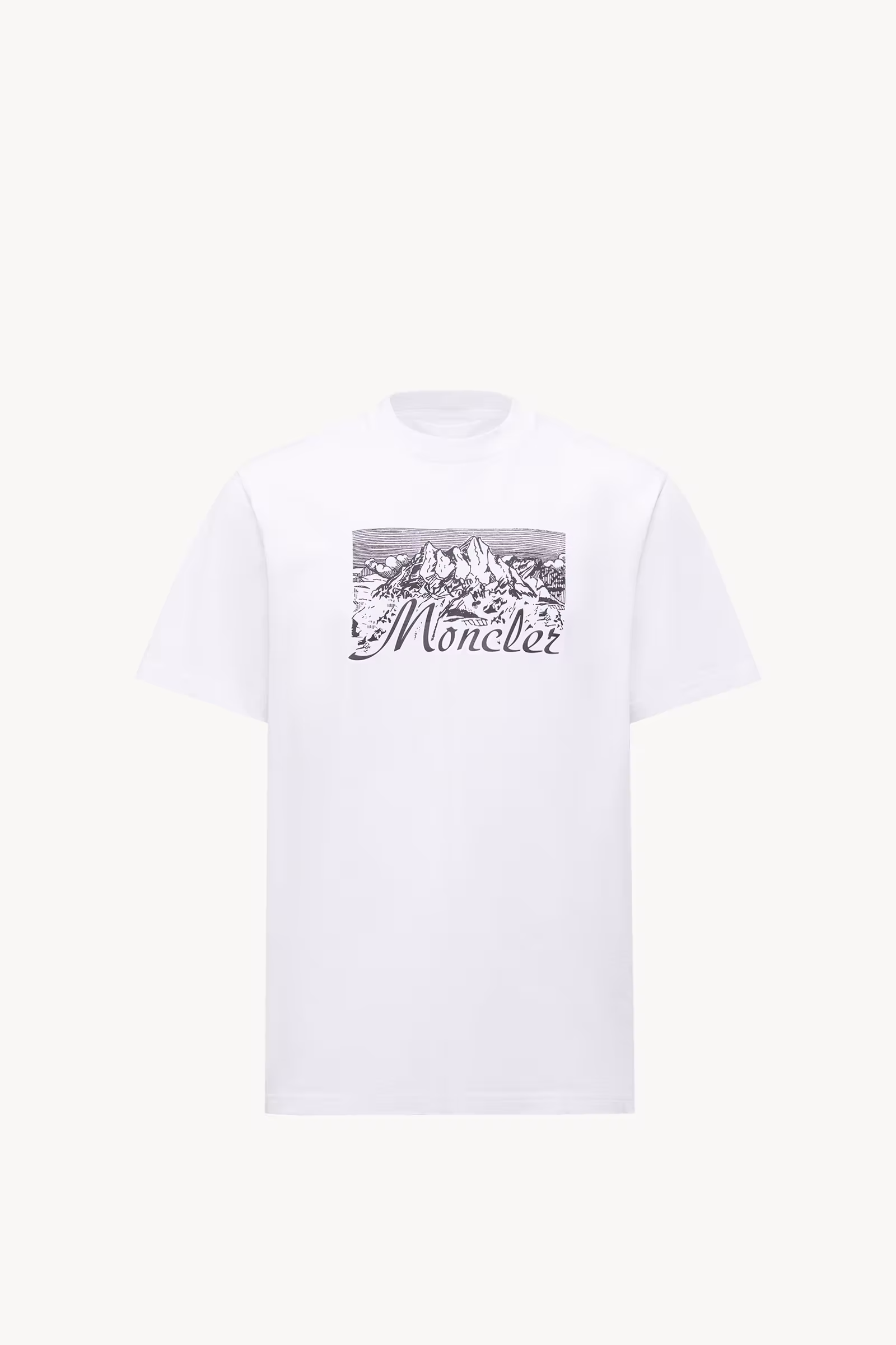 Mountain Logo Cotton T-Shirt