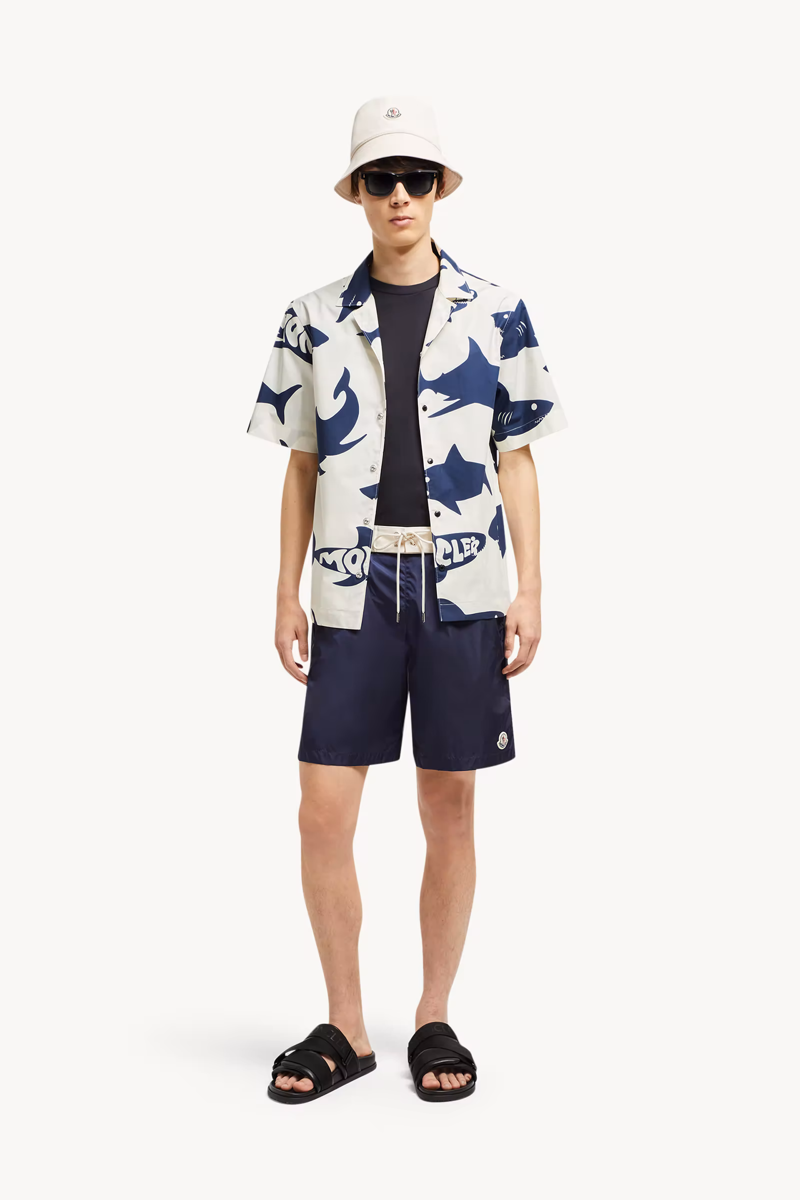 Logo Patch Swim Shorts