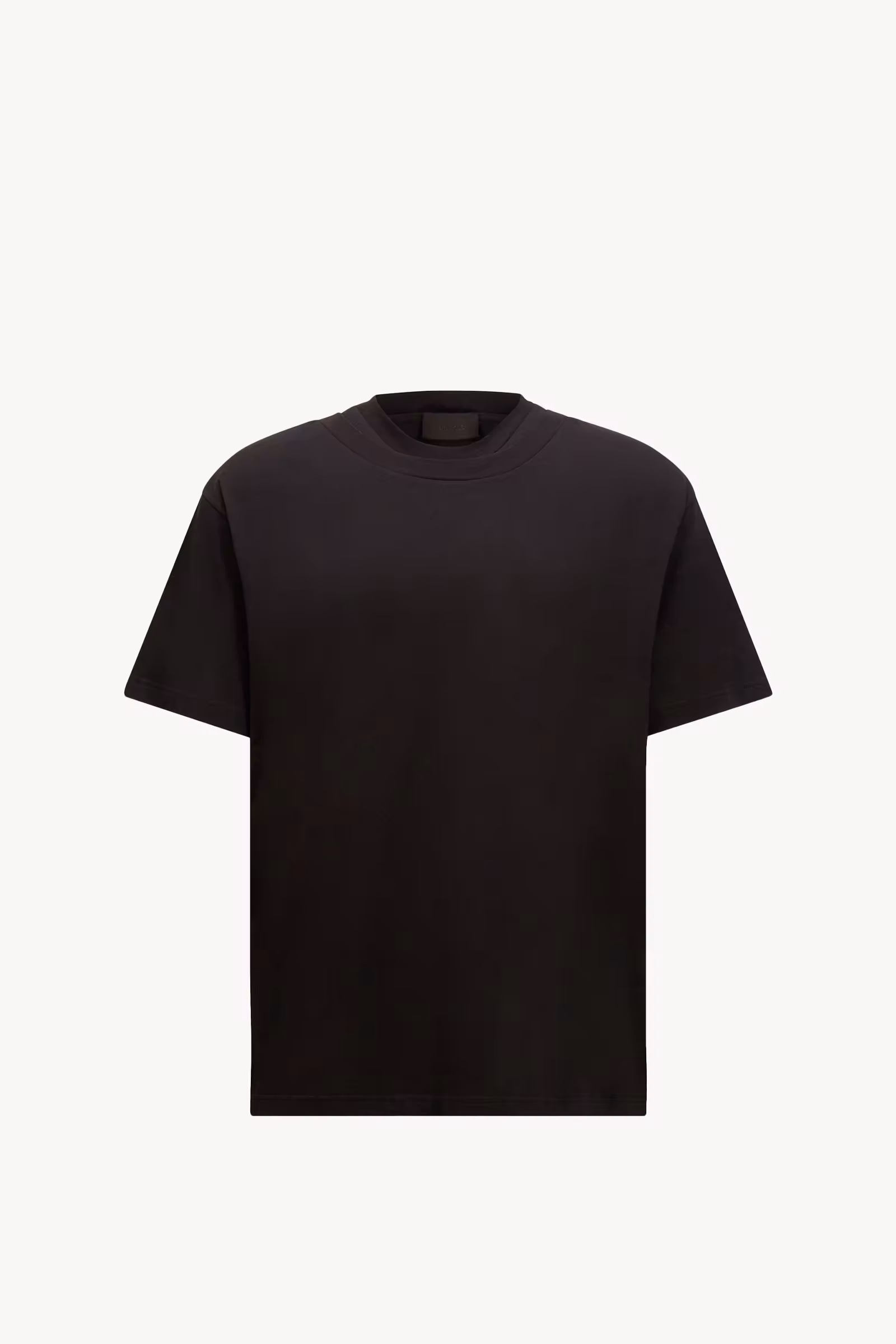 Double Collar Cotton T-Shirt