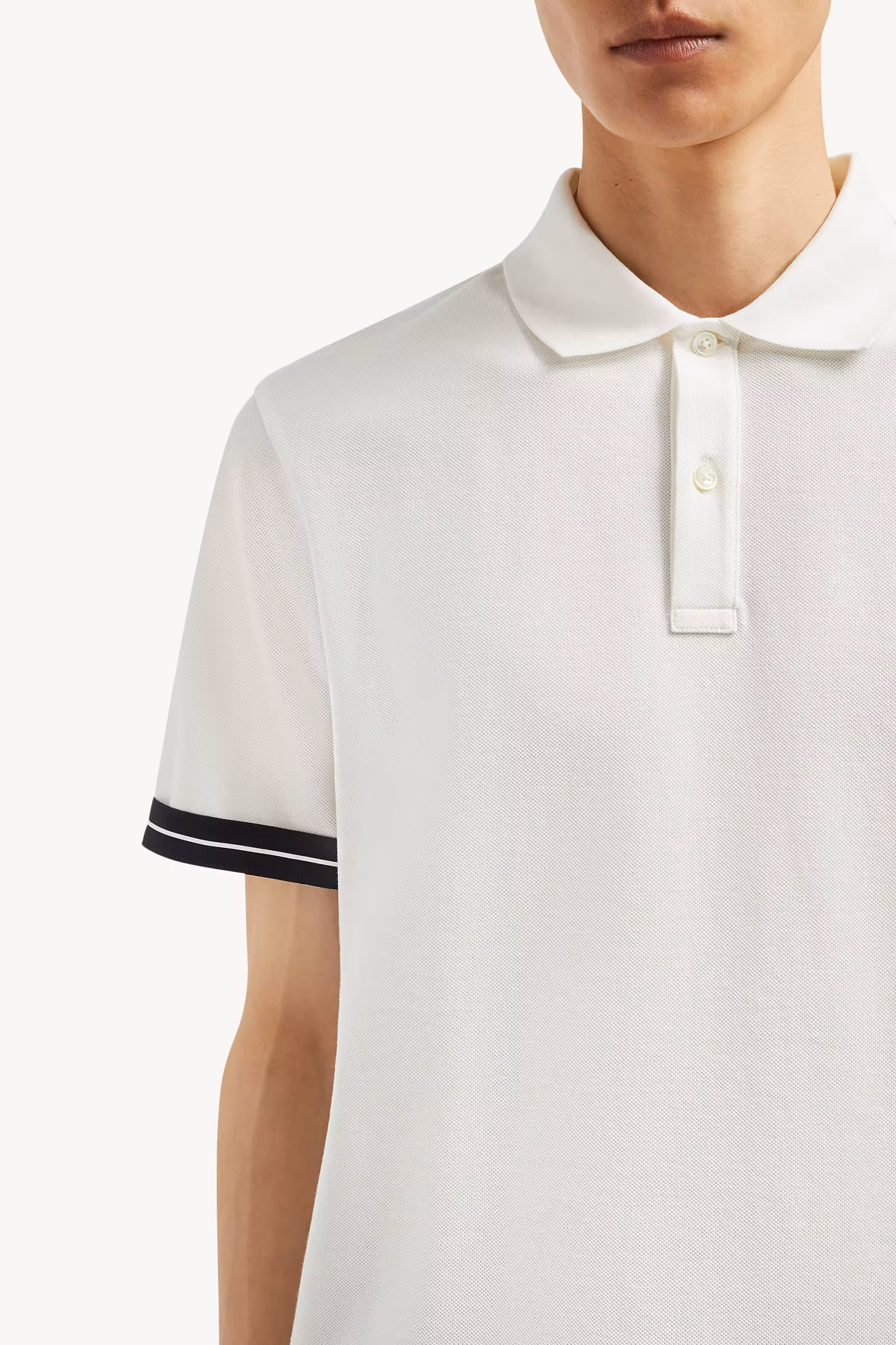 Logo Cotton Piquet Polo Shirt