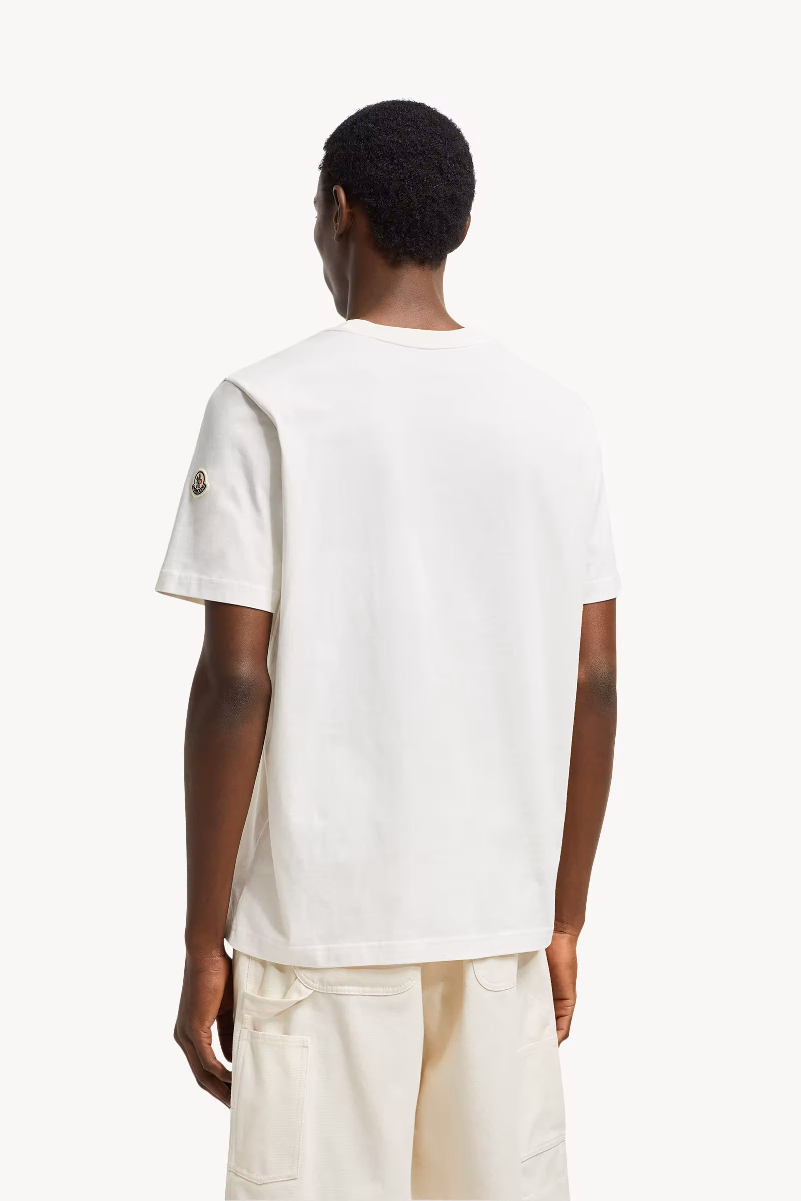 Embossed Logo Cotton T-Shirt