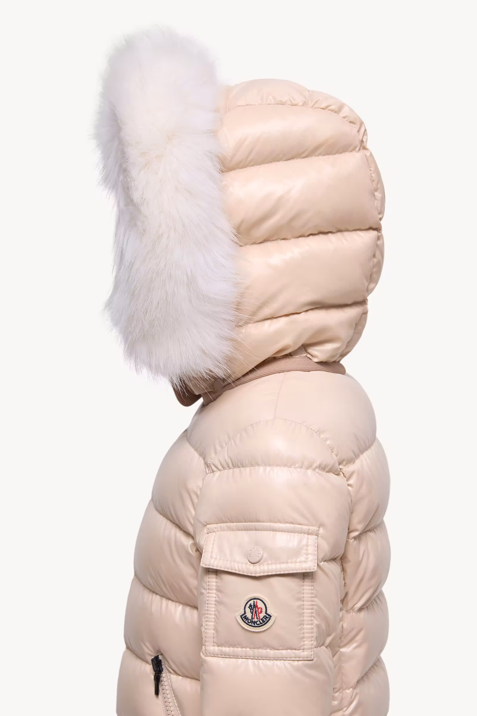 Badyf Hooded Faux Fur-Trimmed Down Jacket