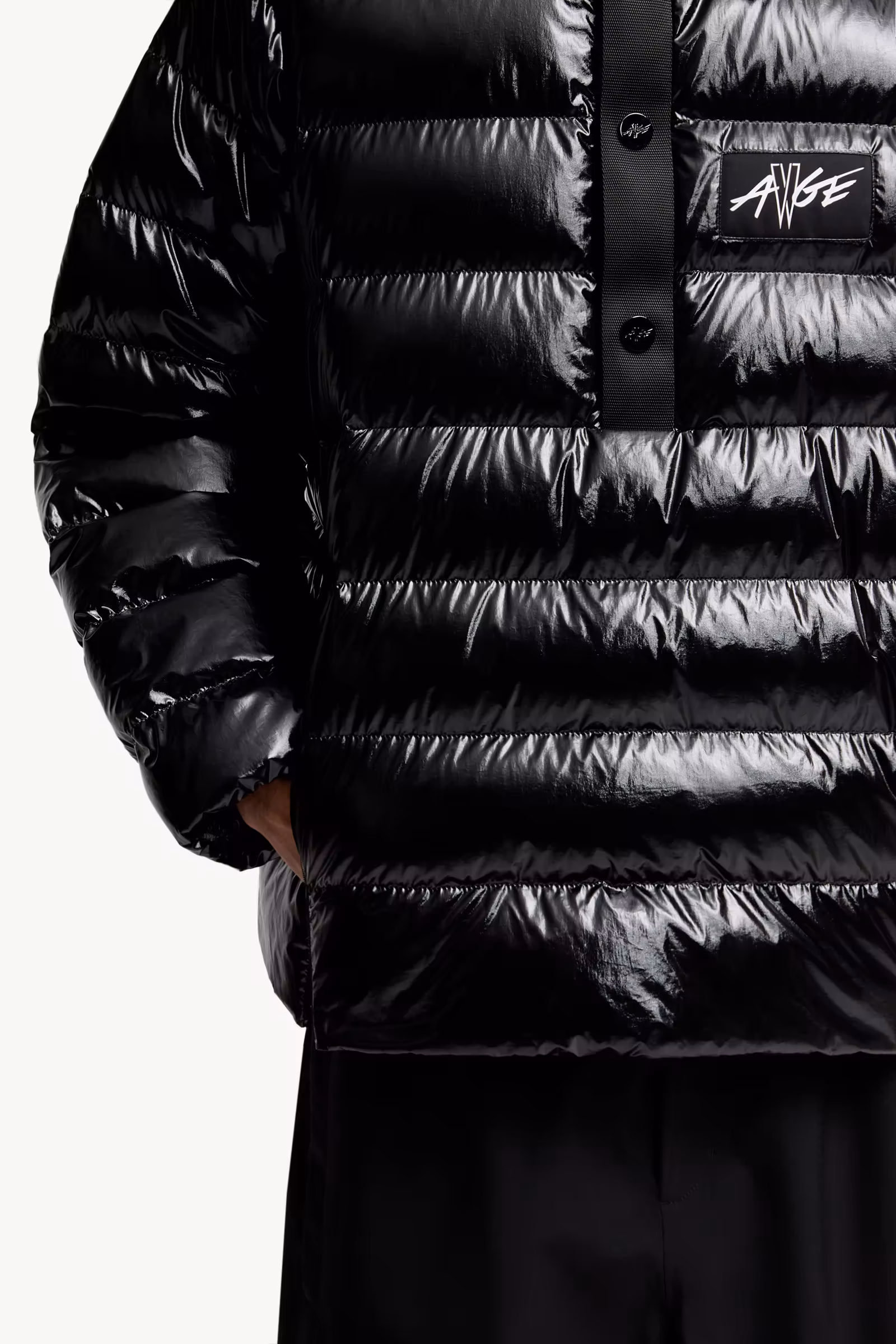 Moncler x A$AP Rocky Vardar Down Polo Shirt Jacket