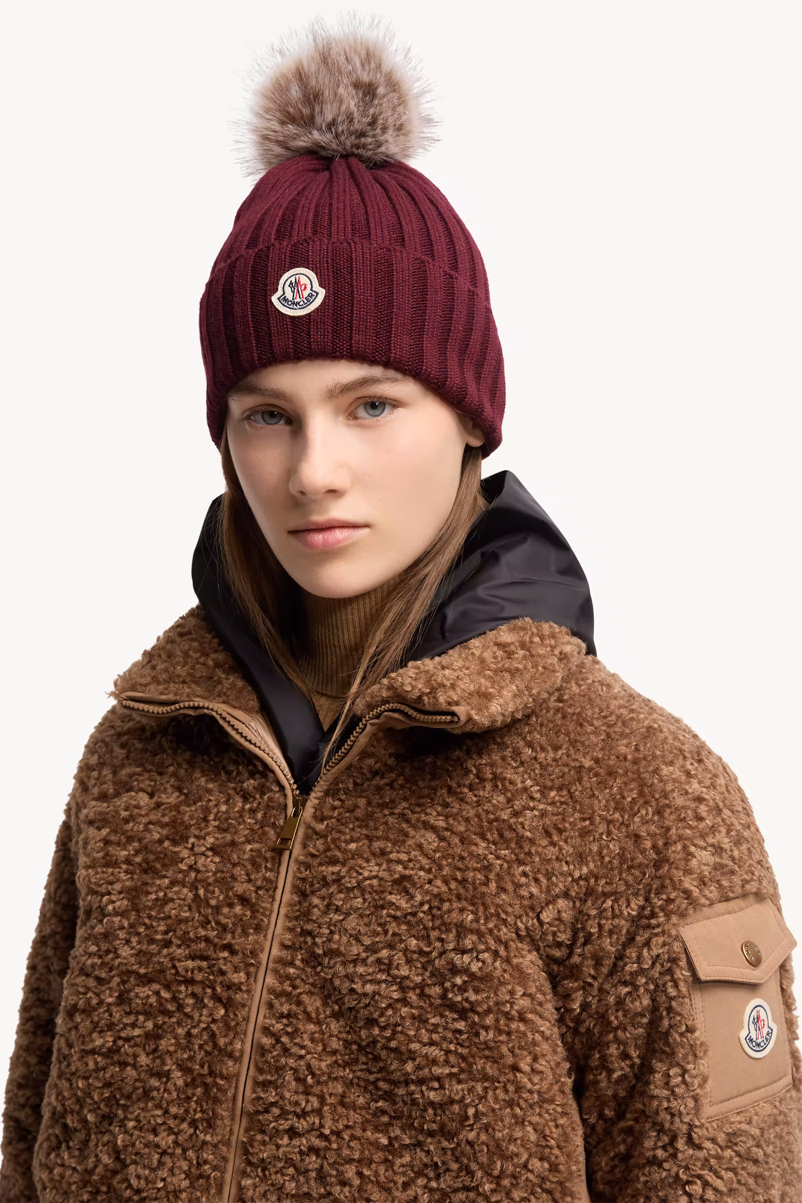 Wool Beanie with Pom Pom
