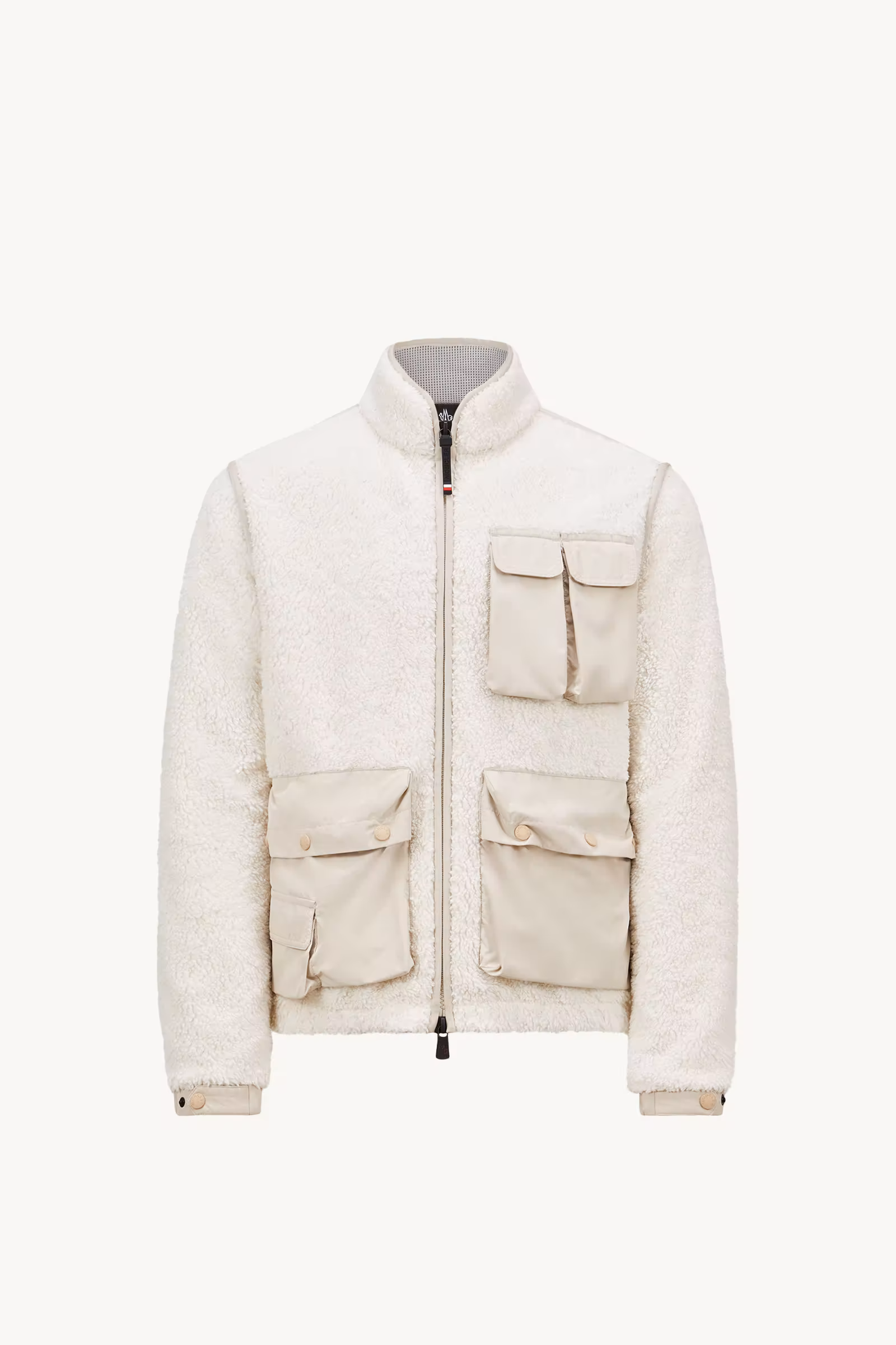 Padded Teddy Zip-Up Sweatshirt