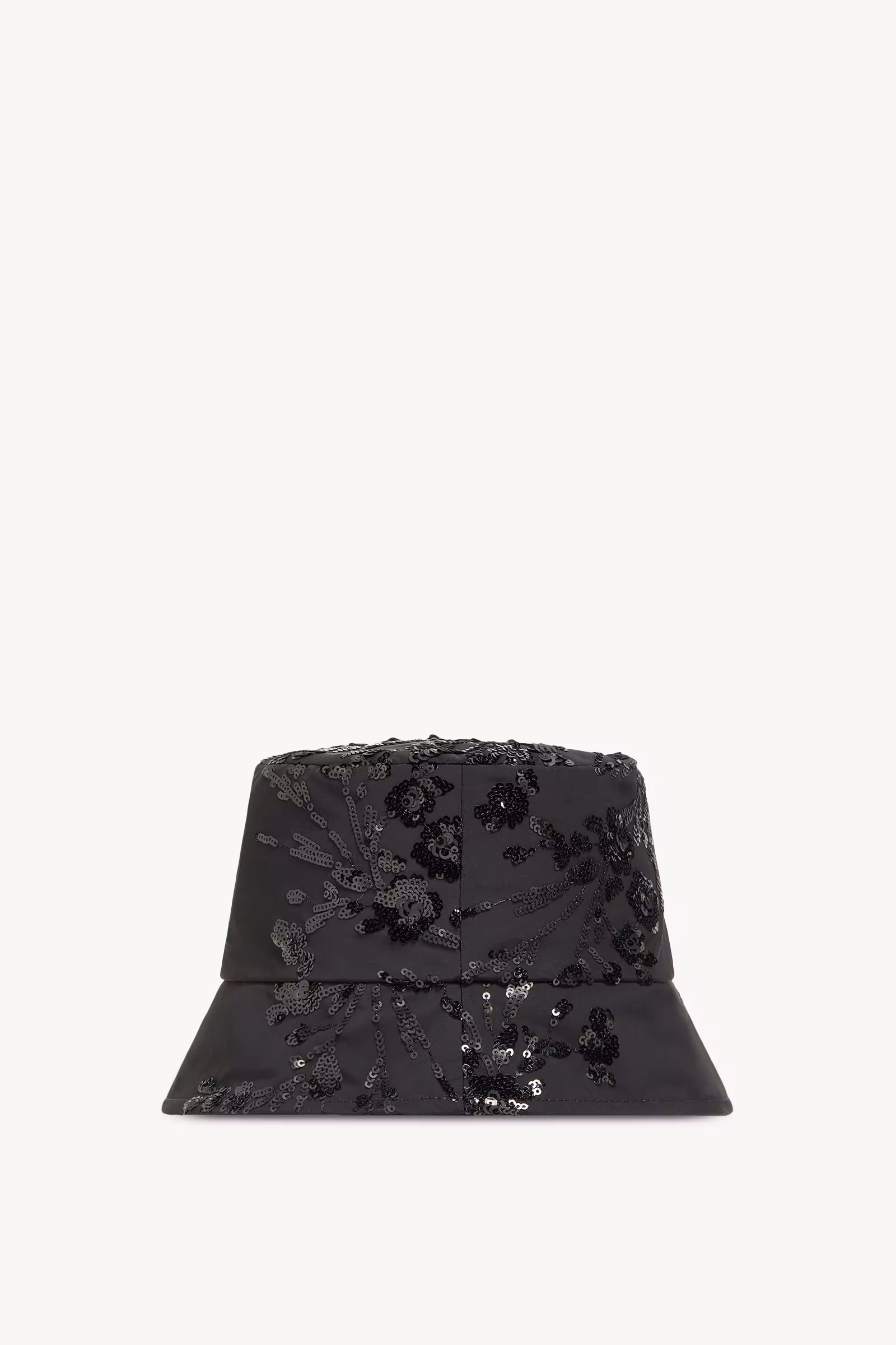 Sequin-Embroidered Bucket Hat