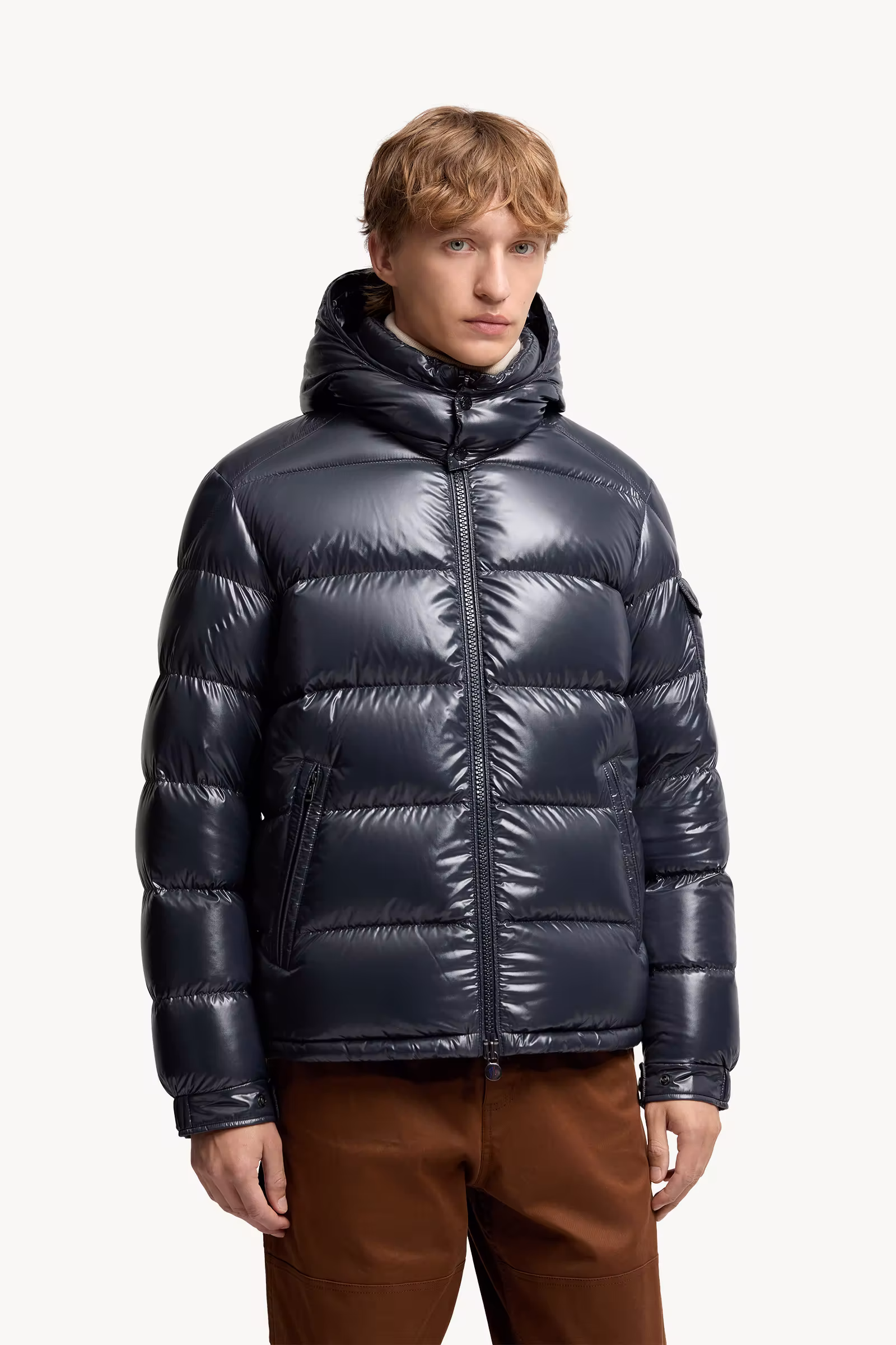 Moncler Maya Hooded Short Down Jacket