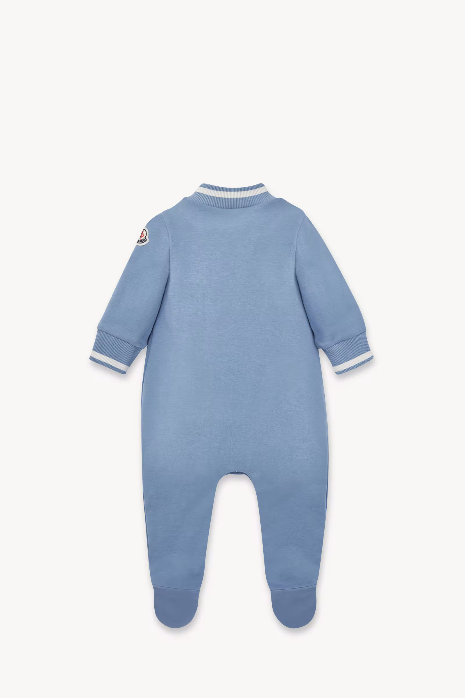 Embroidered Teddy Bear Cotton Baby Grow