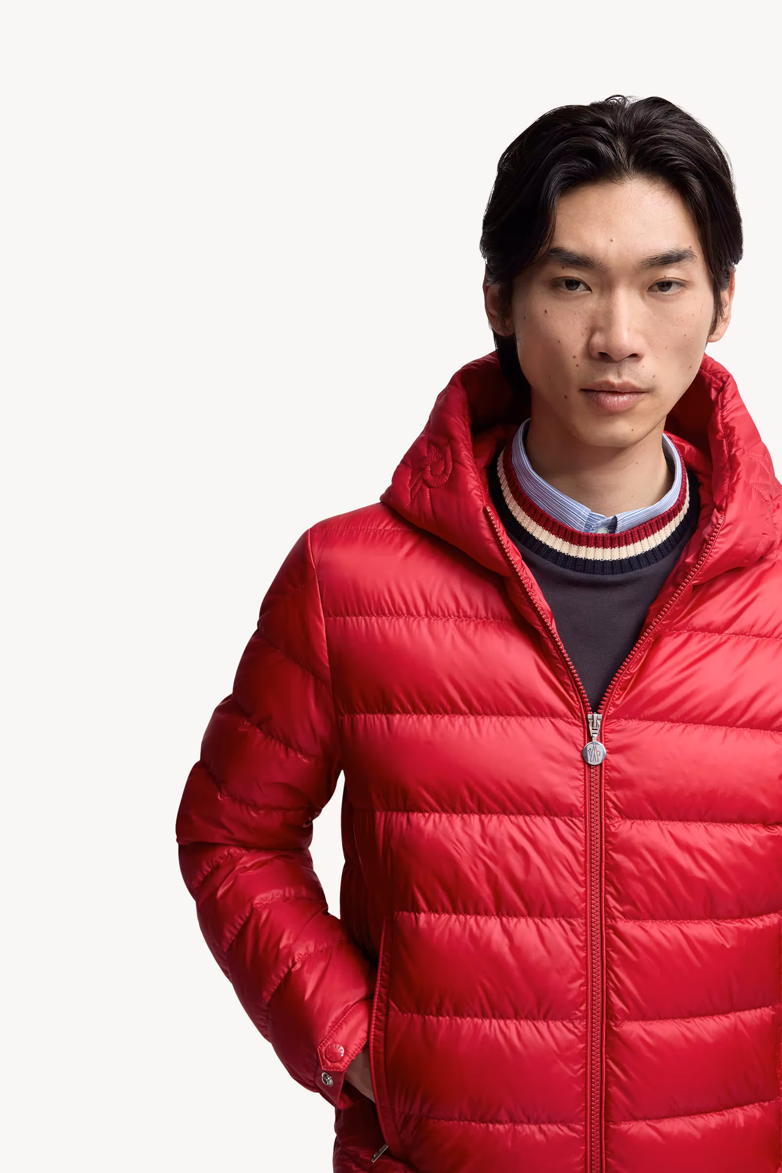 Najan Hooded Short Down Jacket