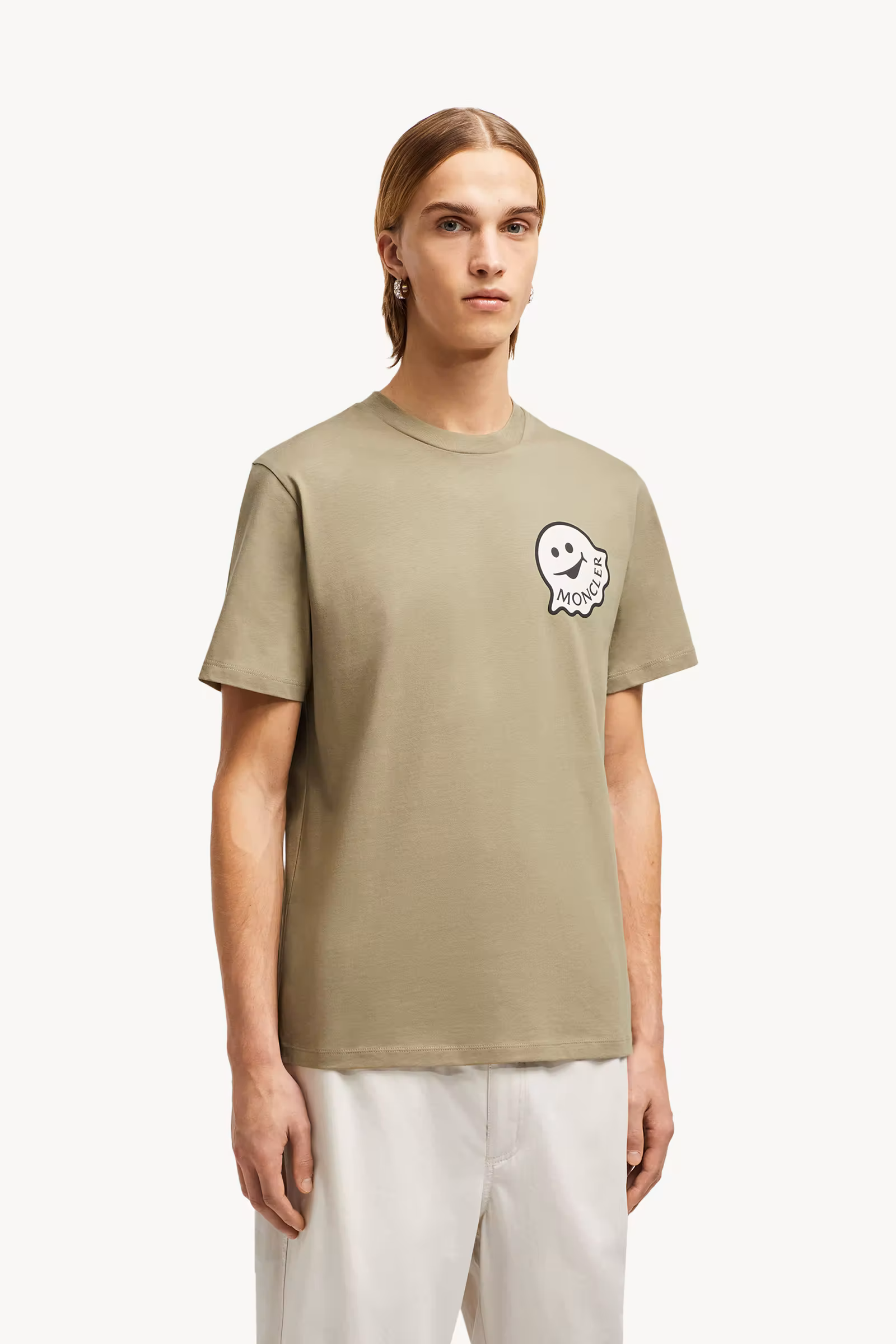 Cartoon Logo Cotton T-Shirt