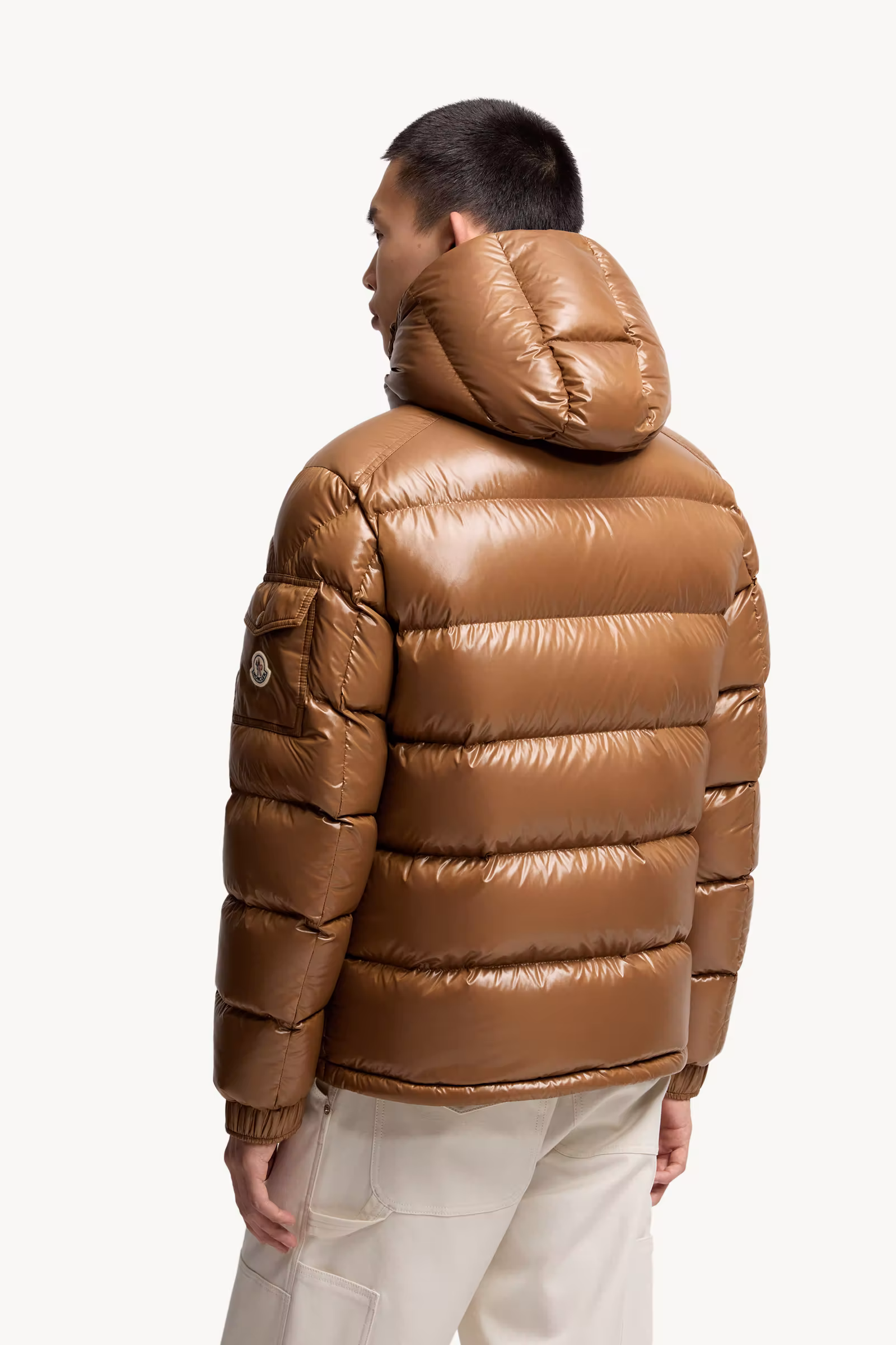 Moncler Maya Hooded Short Down Jacket