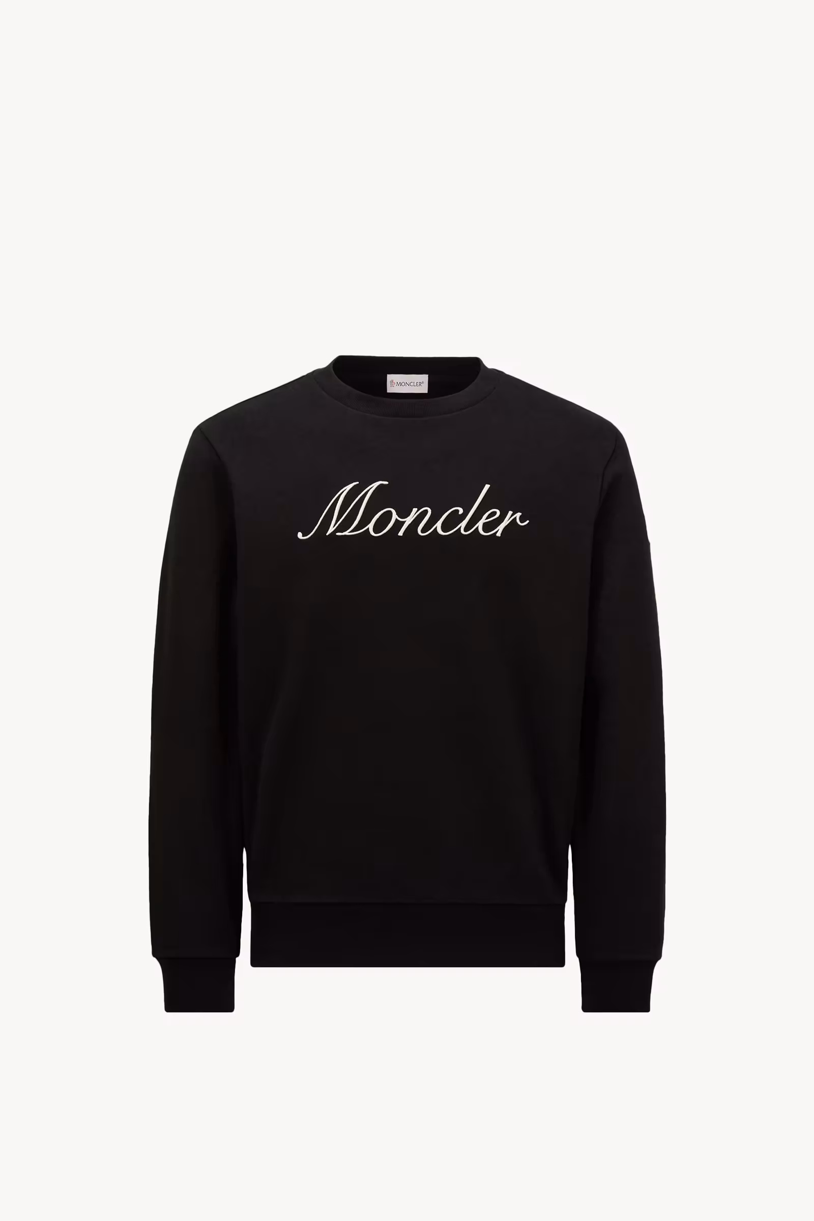 Embroidered Logo Cotton Sweatshirt